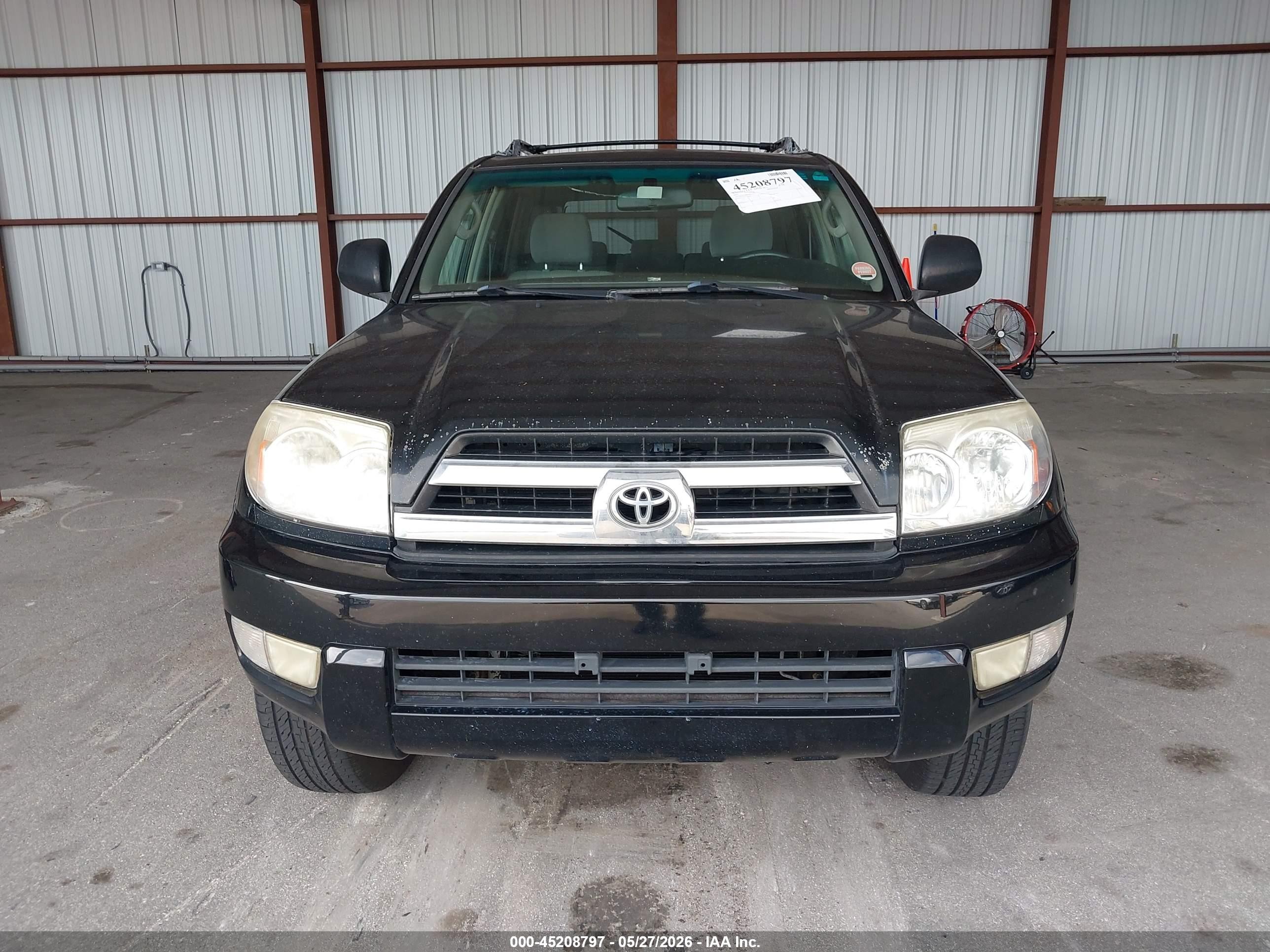 2005 Toyota 4runner Sr5 V6 Black vin: JTEZU14R750057020