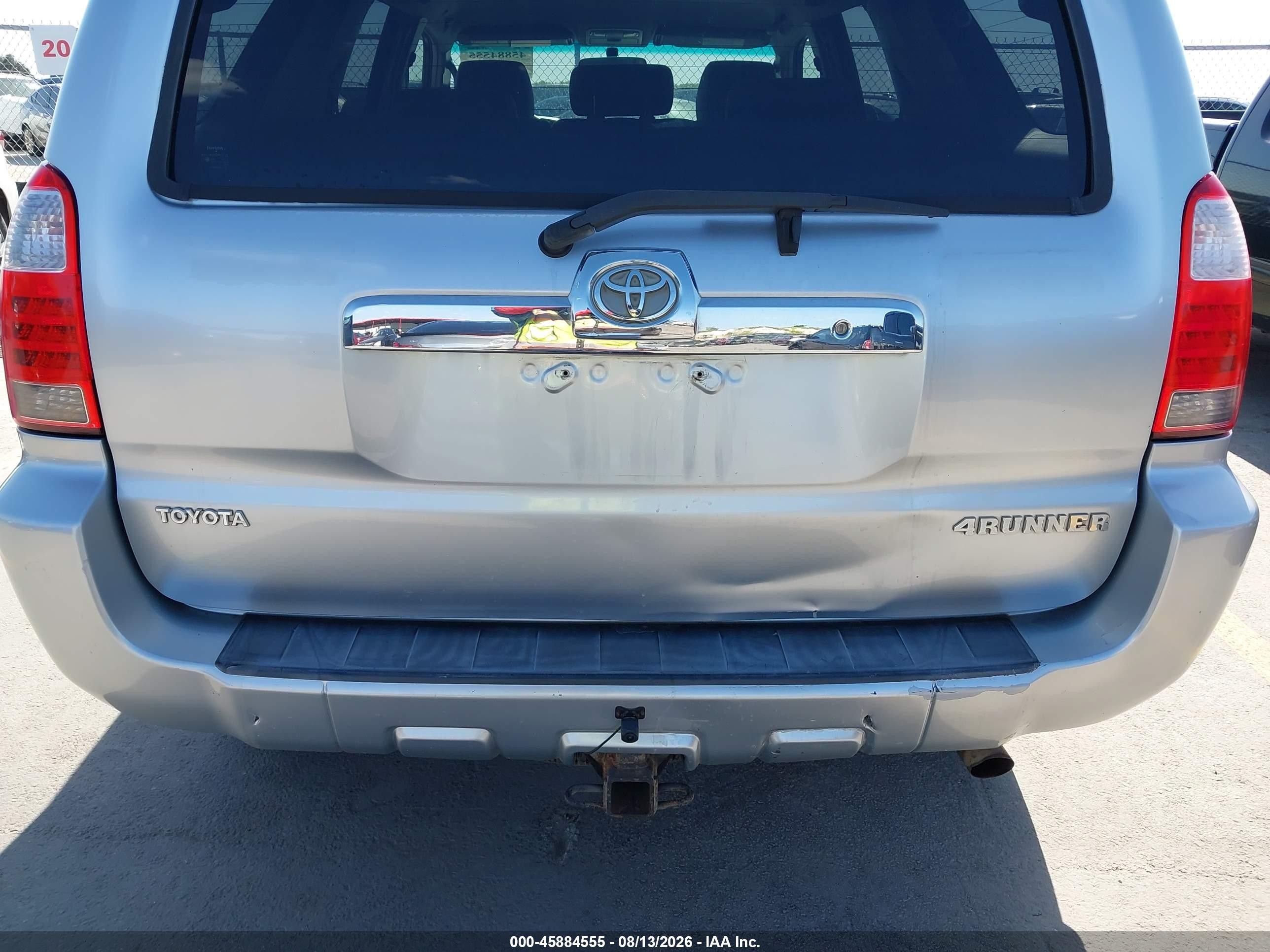 2006 Toyota 4runner Sr5 V6 Серебряный vin: JTEZU14R760066981