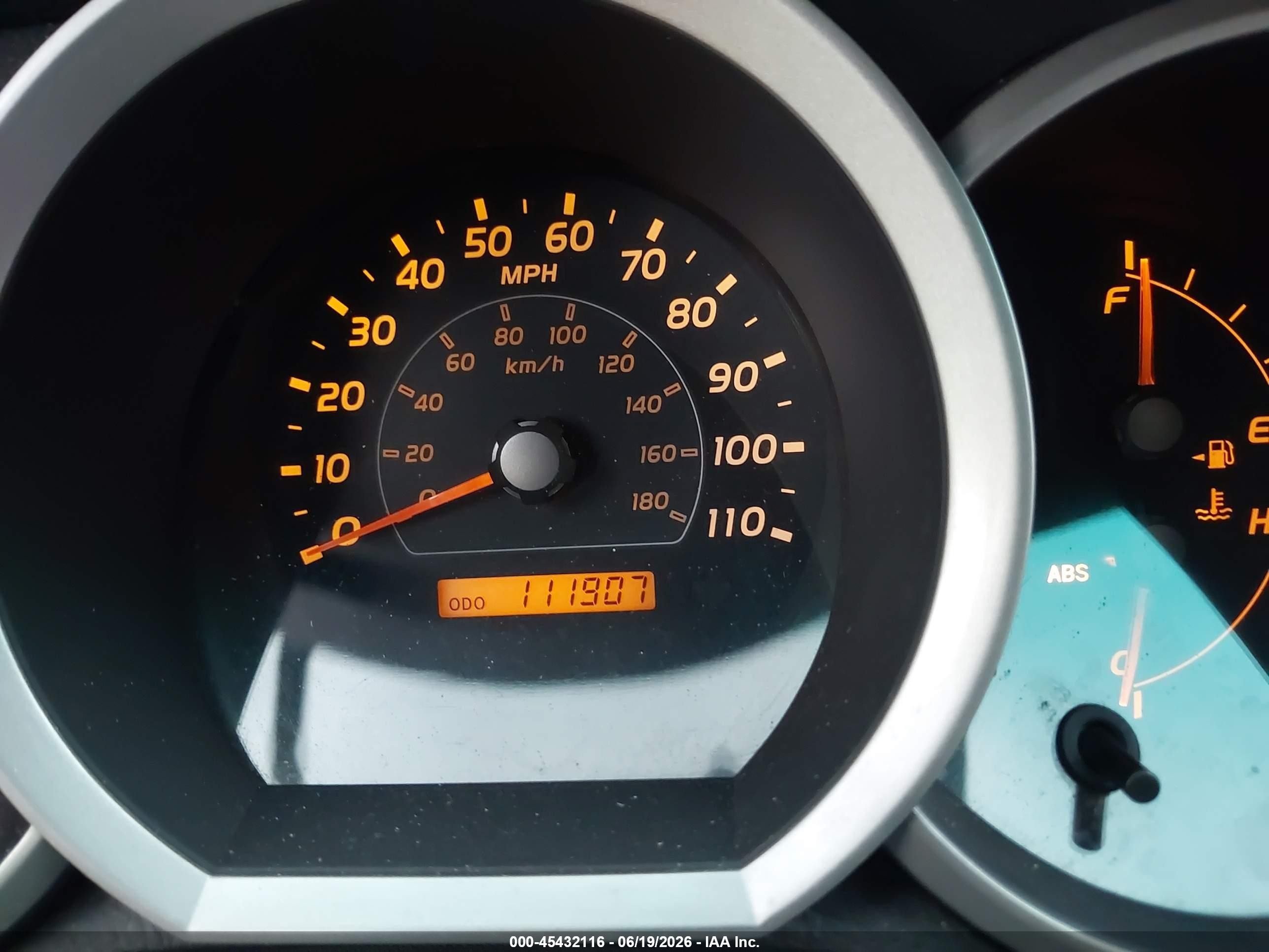 2006 Toyota 4runner Sr5 V6 Red vin: JTEZU14R768043038