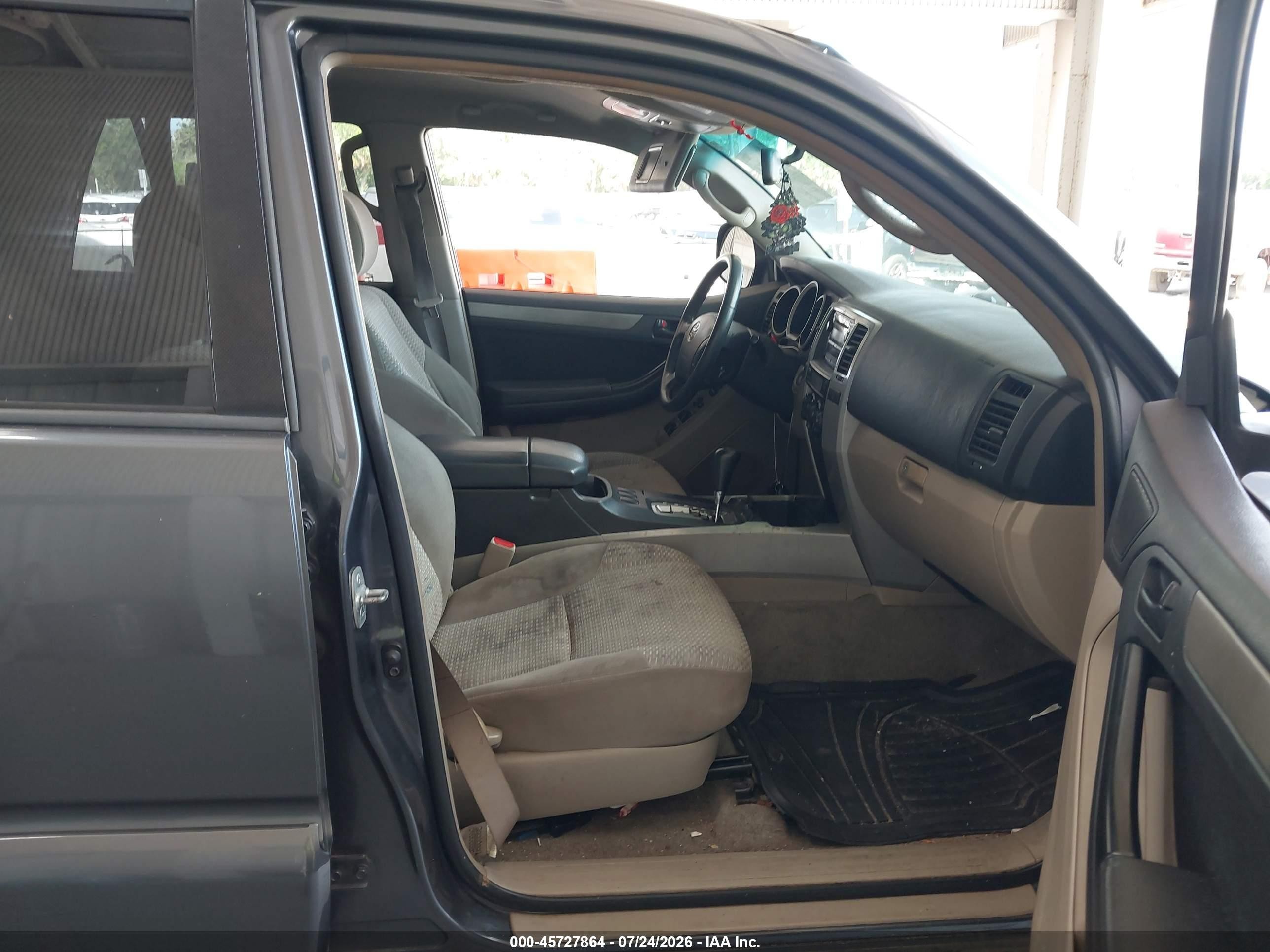 2007 Toyota 4runner Sr5 Blue vin: JTEZU14R778070693