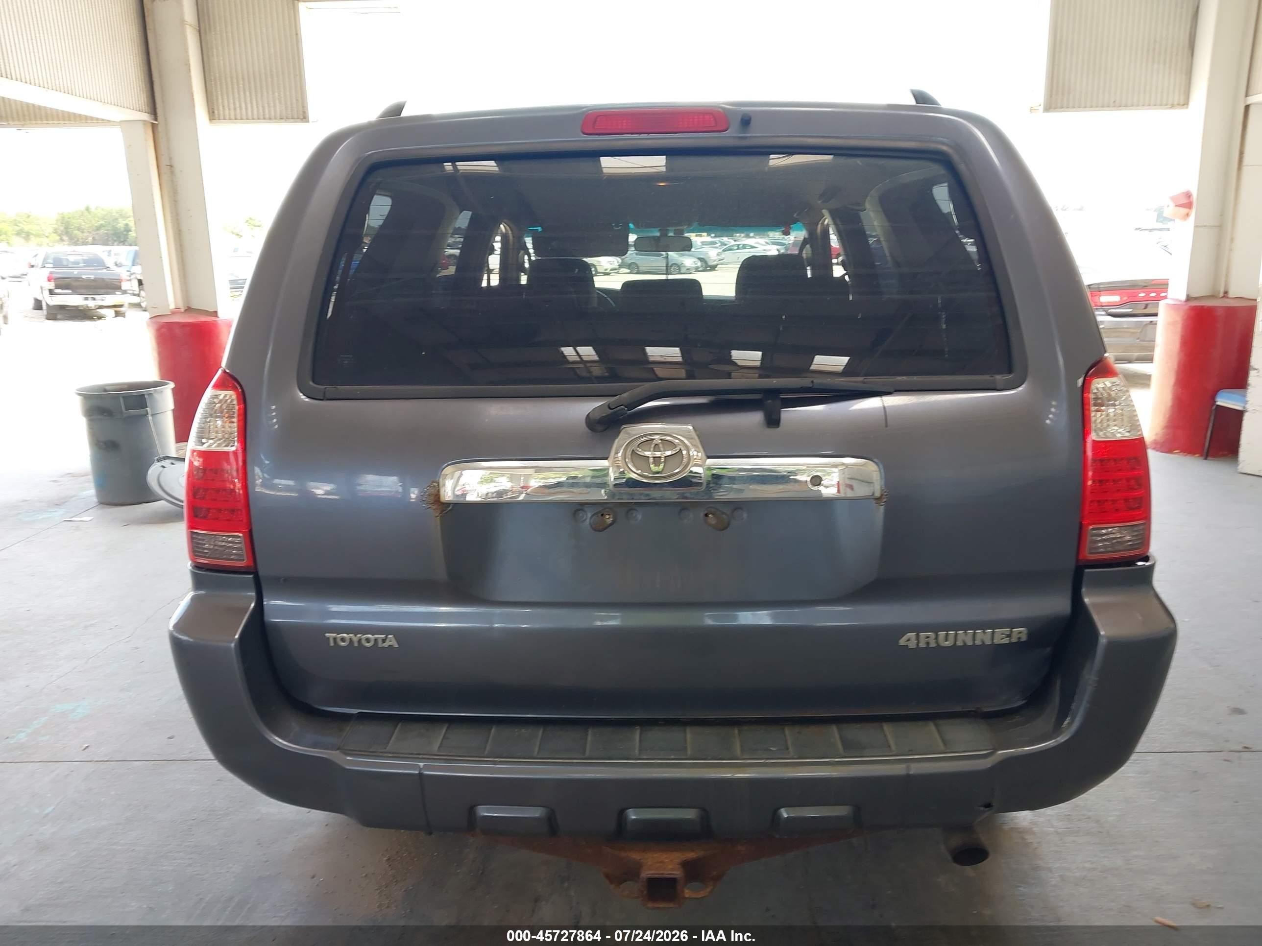 2007 Toyota 4runner Sr5 Blue vin: JTEZU14R778070693
