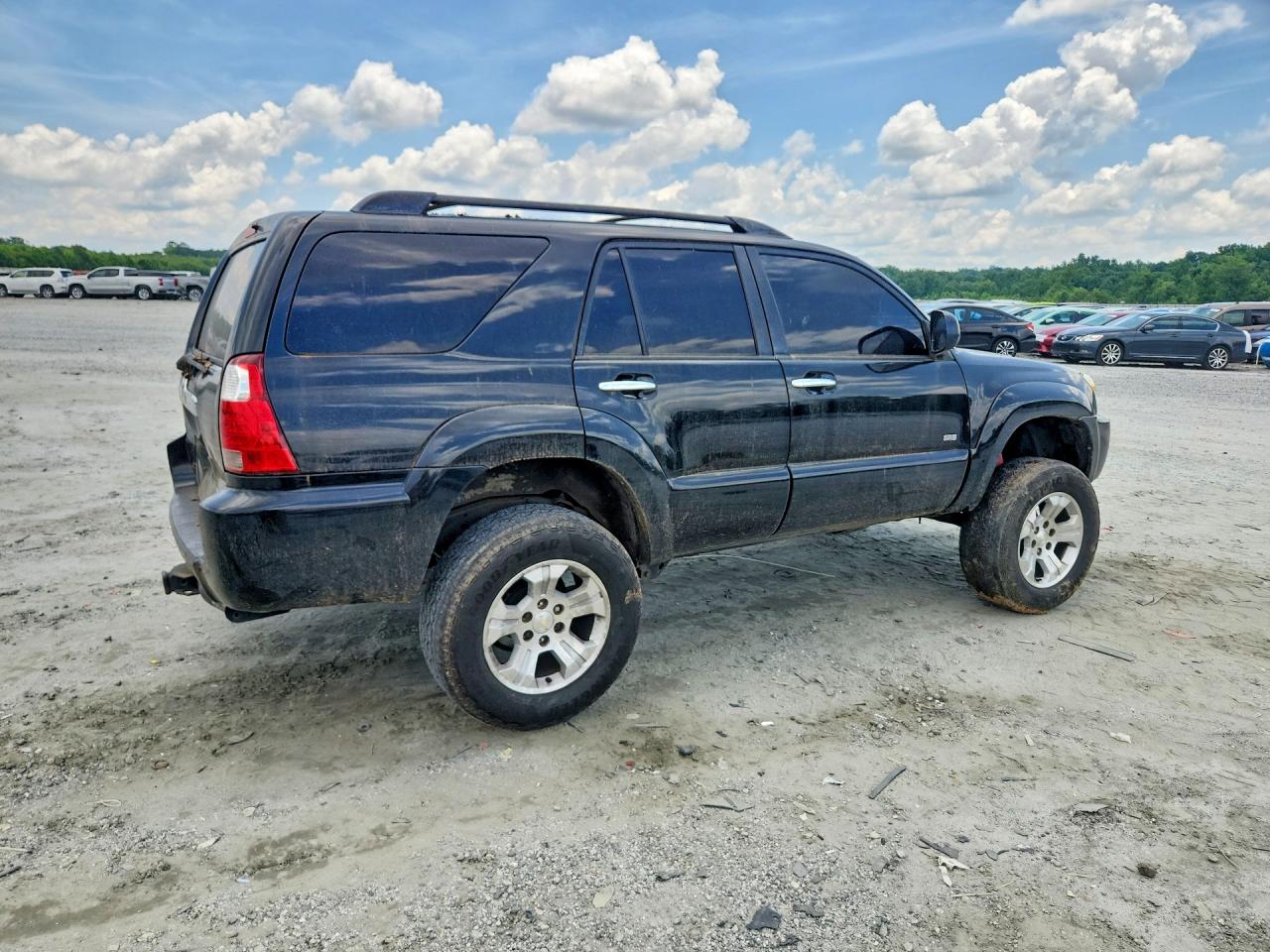 2007 Toyota 4runner Sr5 Black vin: JTEZU14R778075375