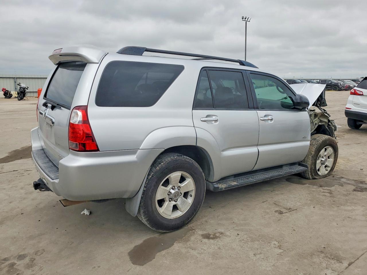 2007 Toyota 4runner Sr5 Silver vin: JTEZU14R778088045