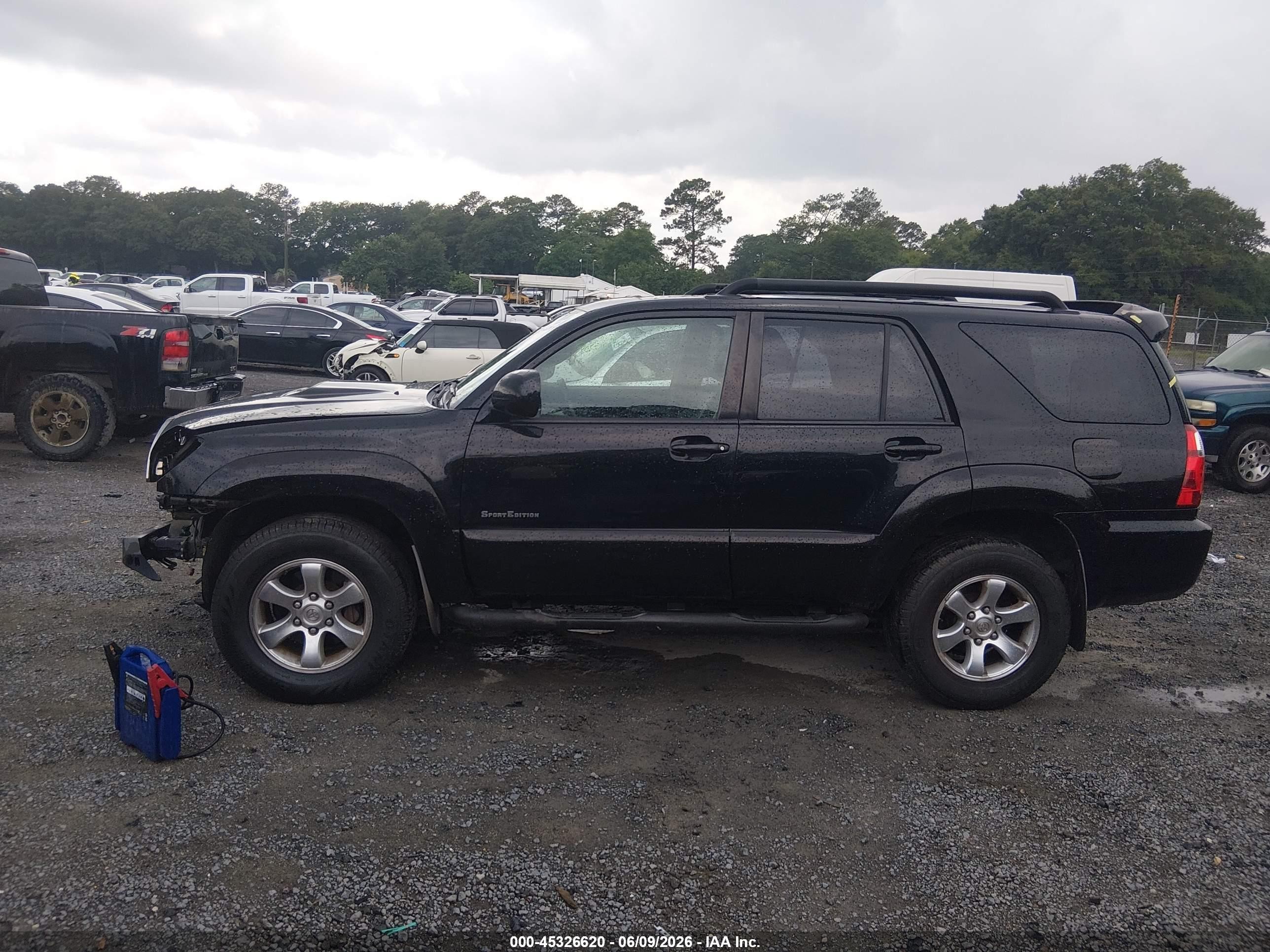 2008 Toyota 4runner Sport V6 Черный vin: JTEZU14R780101585