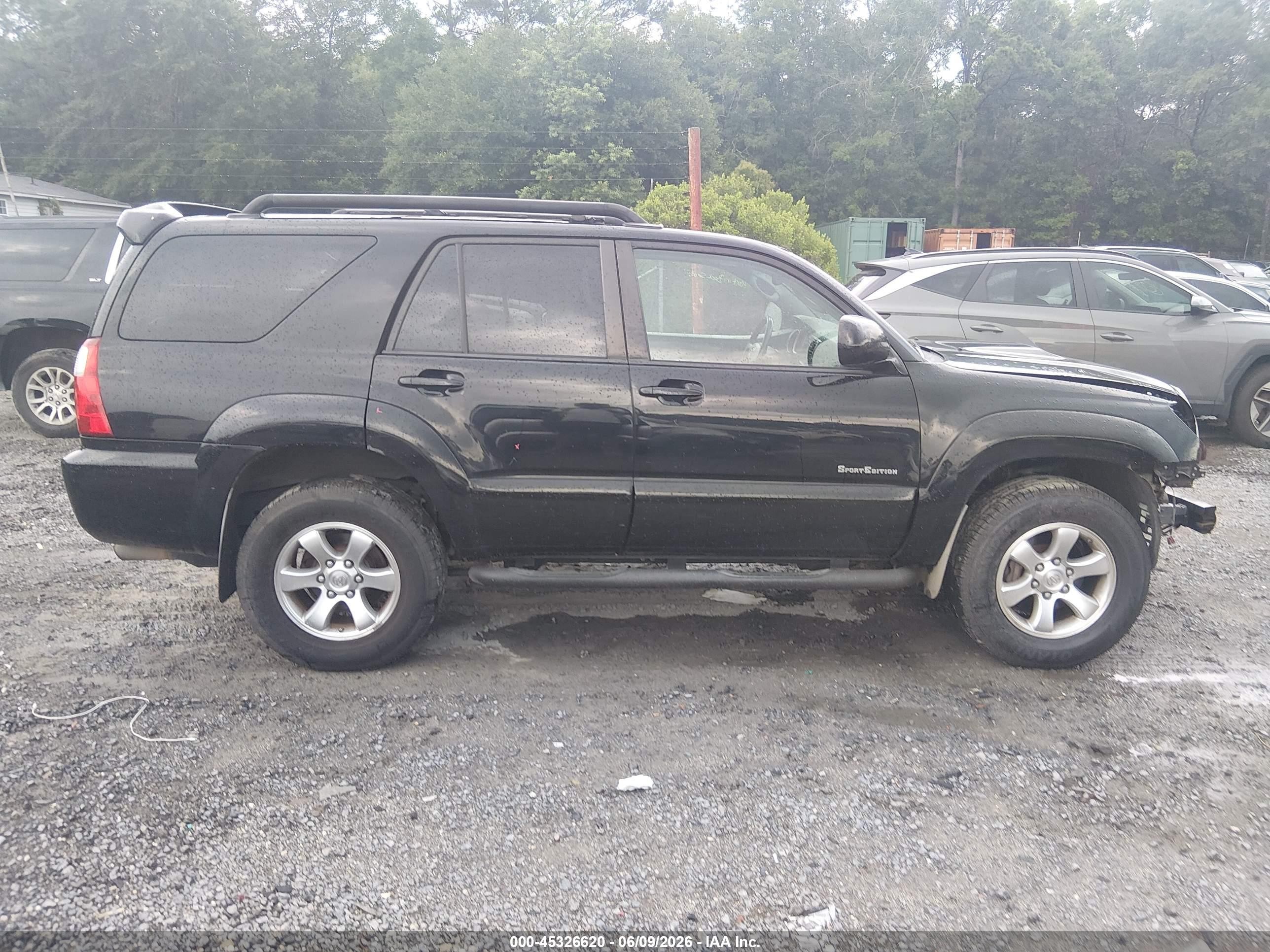 2008 Toyota 4runner Sport V6 Черный vin: JTEZU14R780101585