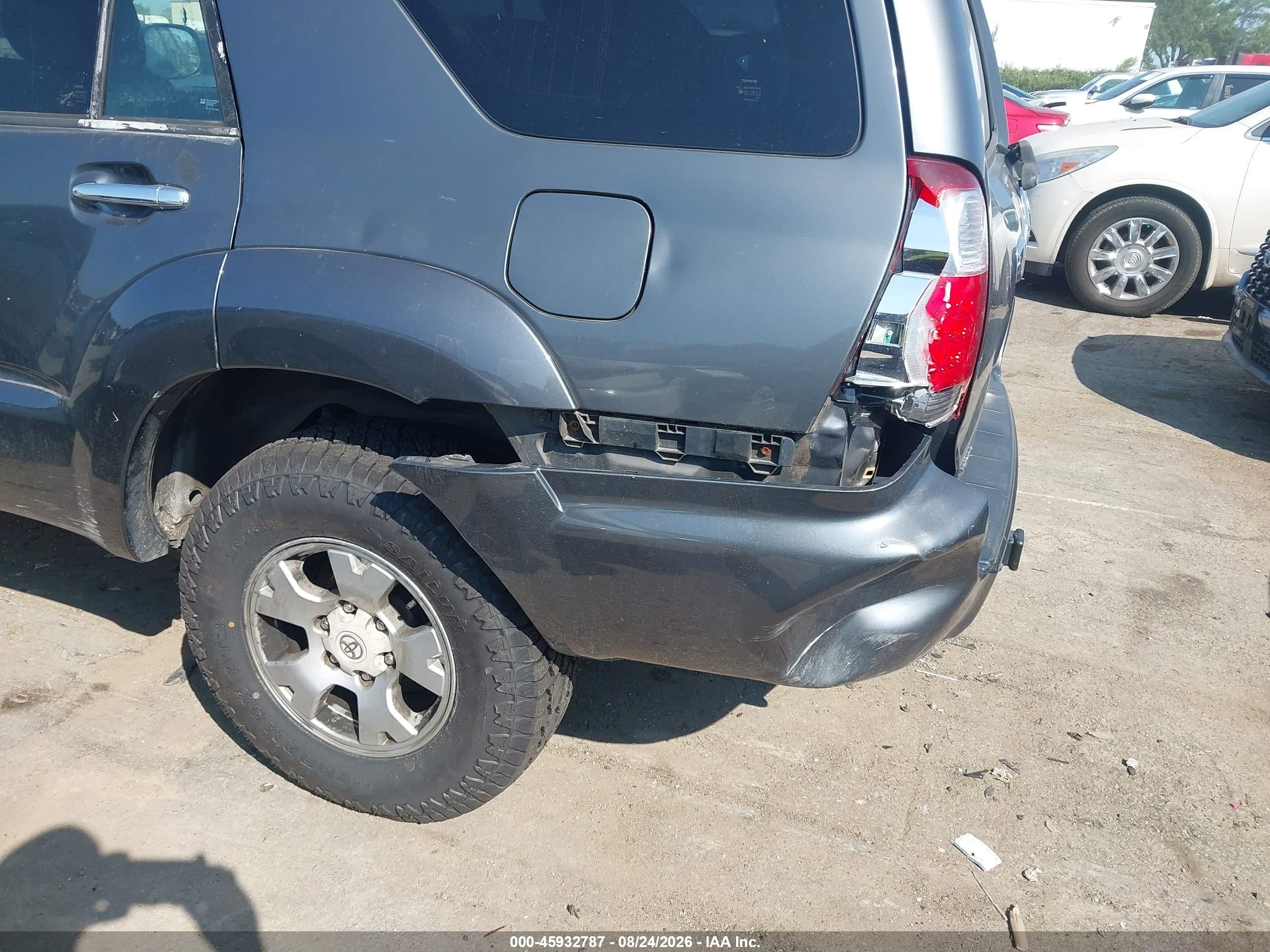 2008 Toyota 4runner Sr5 V6 Gray vin: JTEZU14R78K006772
