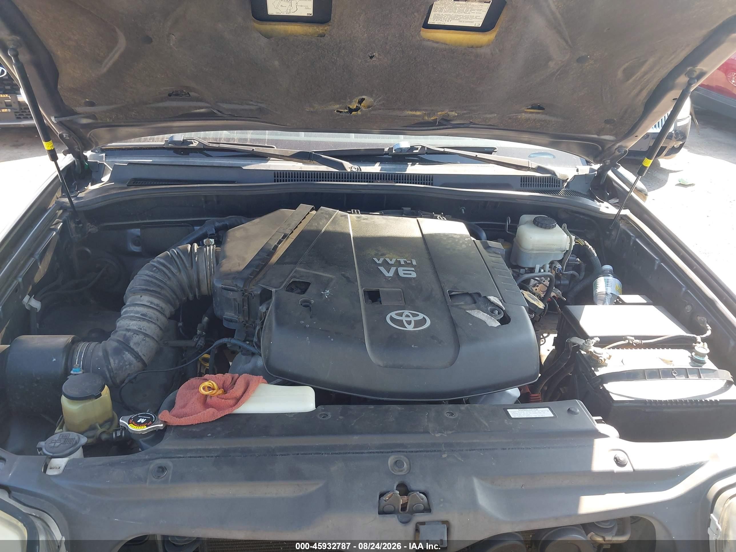 2008 Toyota 4runner Sr5 V6 Gray vin: JTEZU14R78K006772