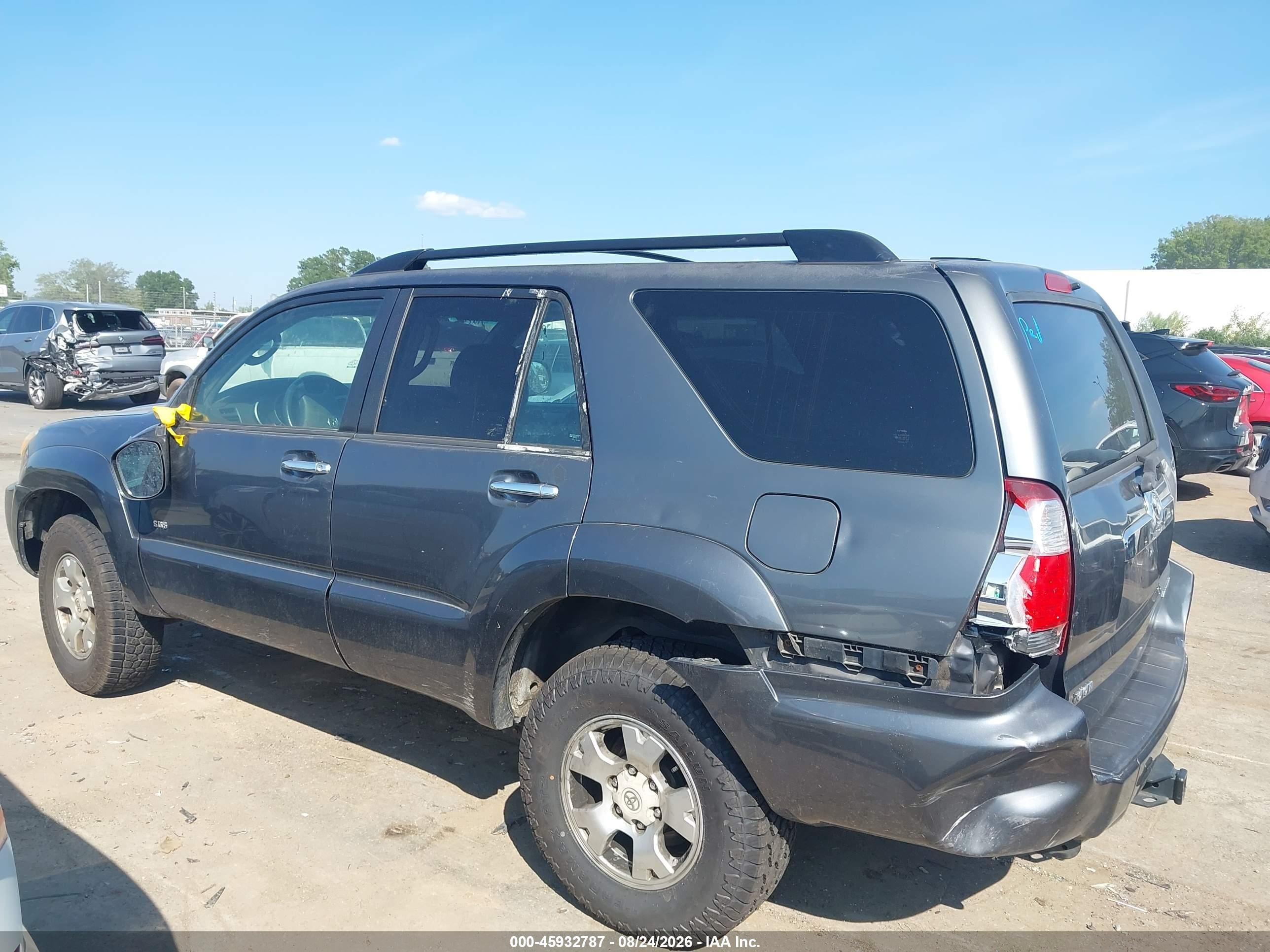 2008 Toyota 4runner Sr5 V6 Gray vin: JTEZU14R78K006772