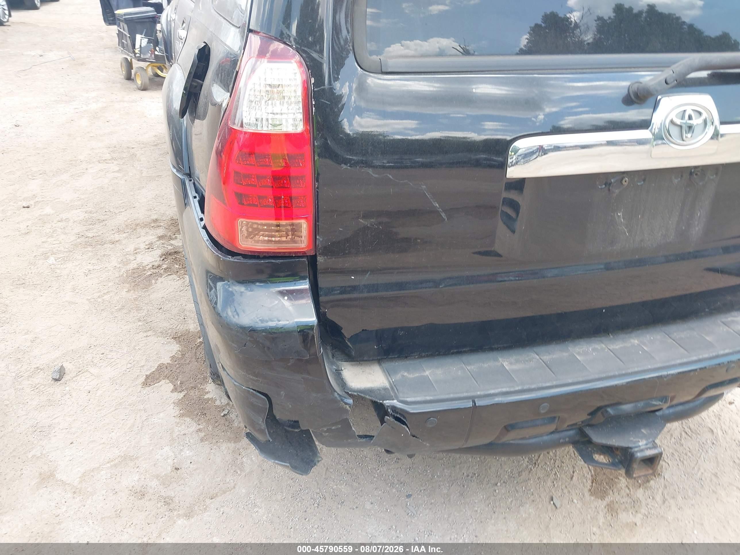 2008 Toyota 4runner Sr5 V6 Black vin: JTEZU14R78K018906