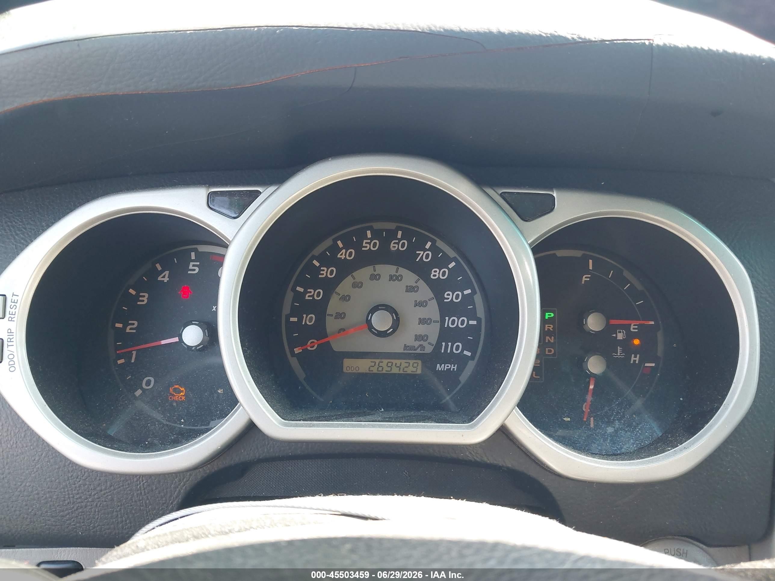 2004 Toyota 4runner Sr5 V6 Black vin: JTEZU14R840027331