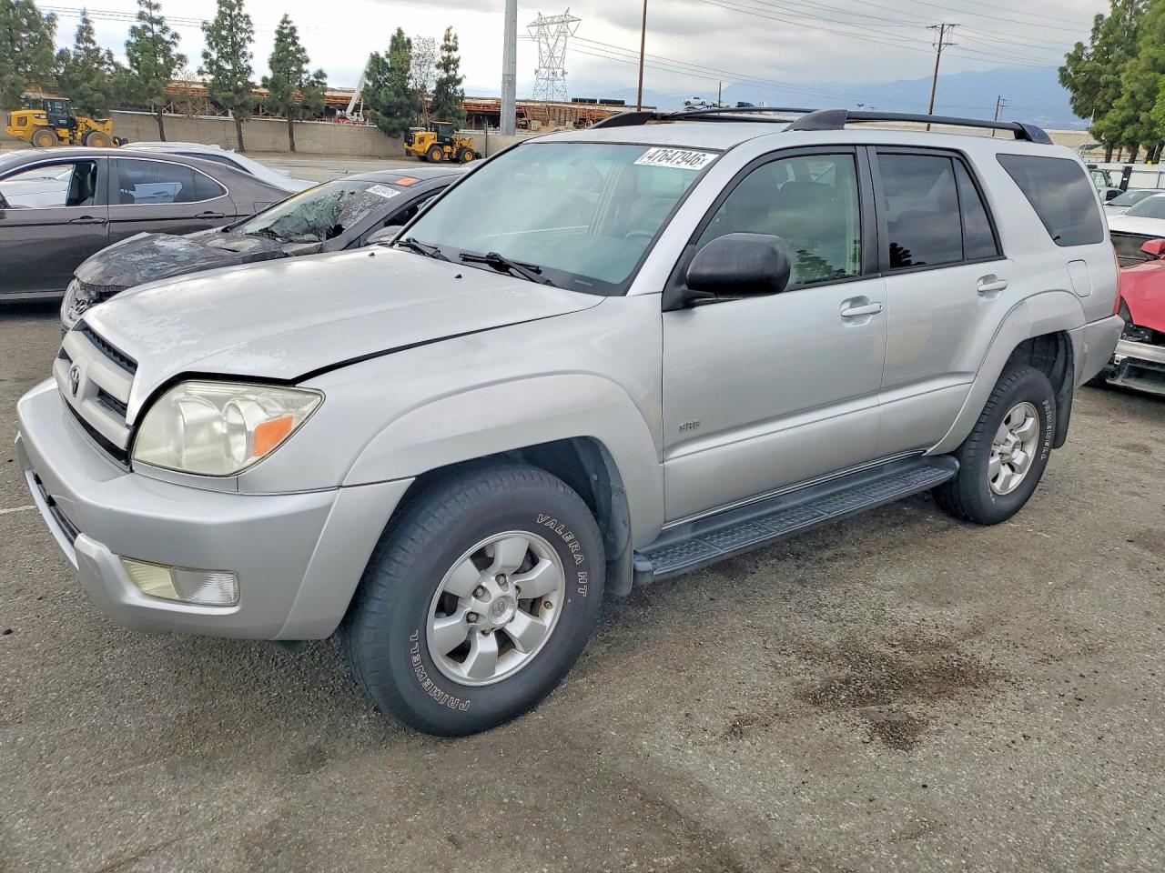 2004 Toyota 4runner Sr5 Silver vin: JTEZU14R840034666