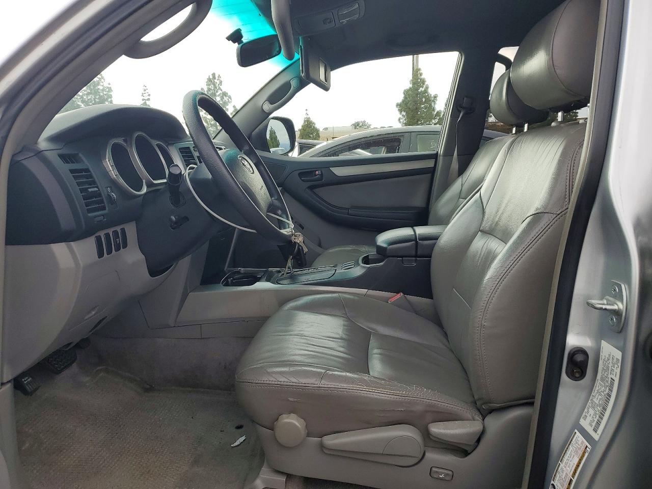 2004 Toyota 4runner Sr5 Silver vin: JTEZU14R840034666