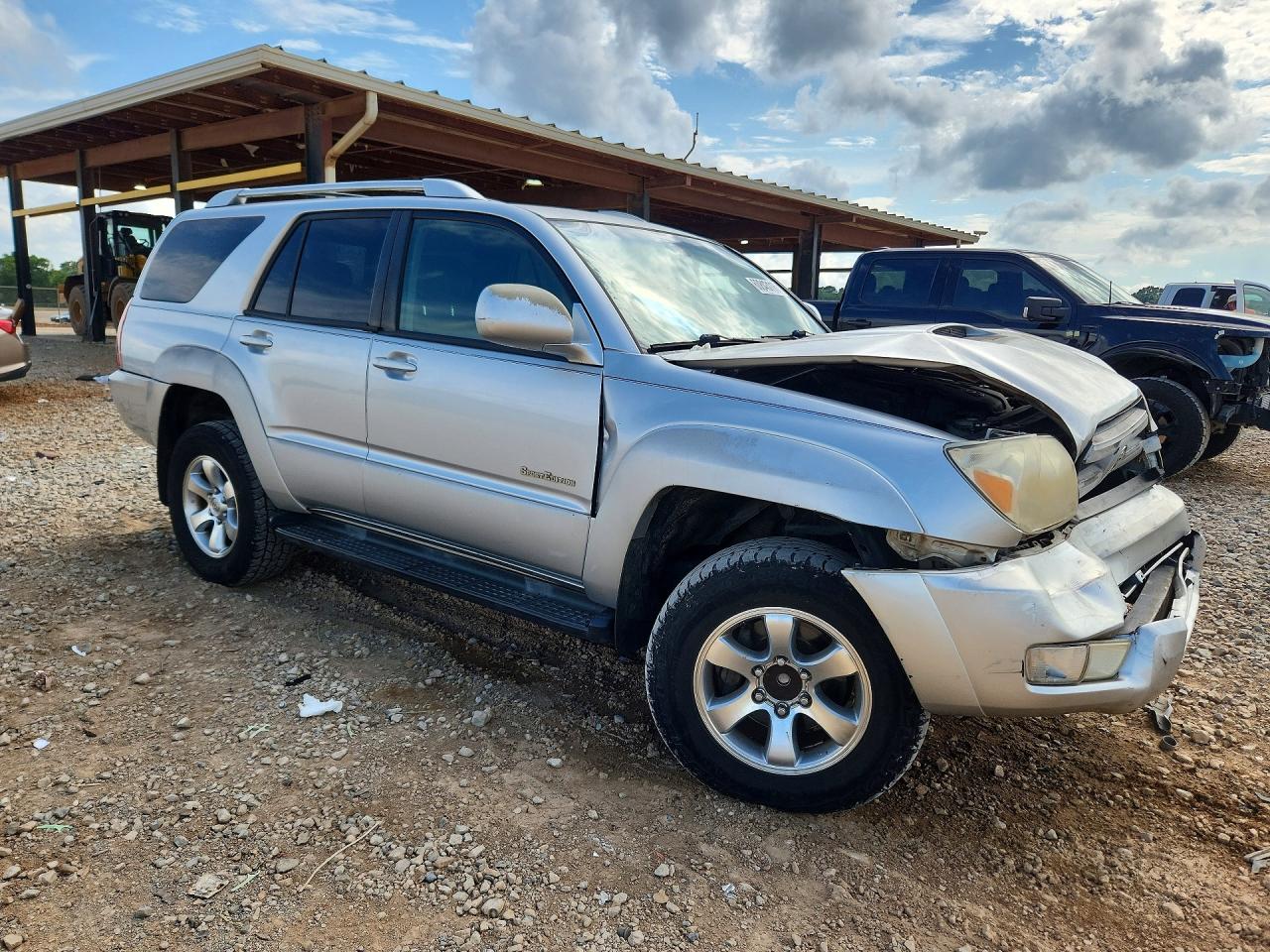 2004 Toyota 4runner Sport Edition Silver vin: JTEZU14R848011907