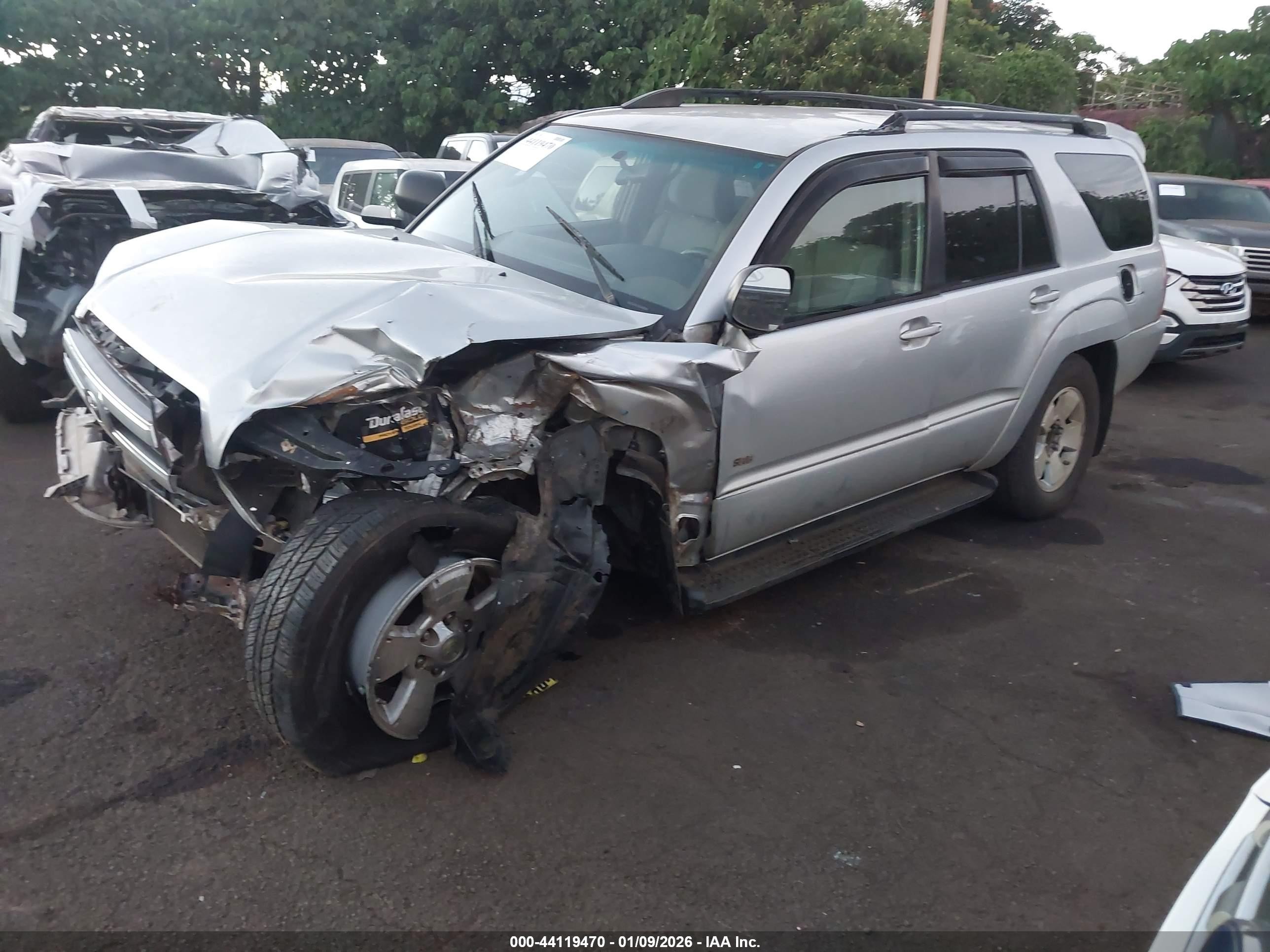 2005 Toyota 4runner Sr5 Sport V6/sr5 V6 Silver vin: JTEZU14R850056362