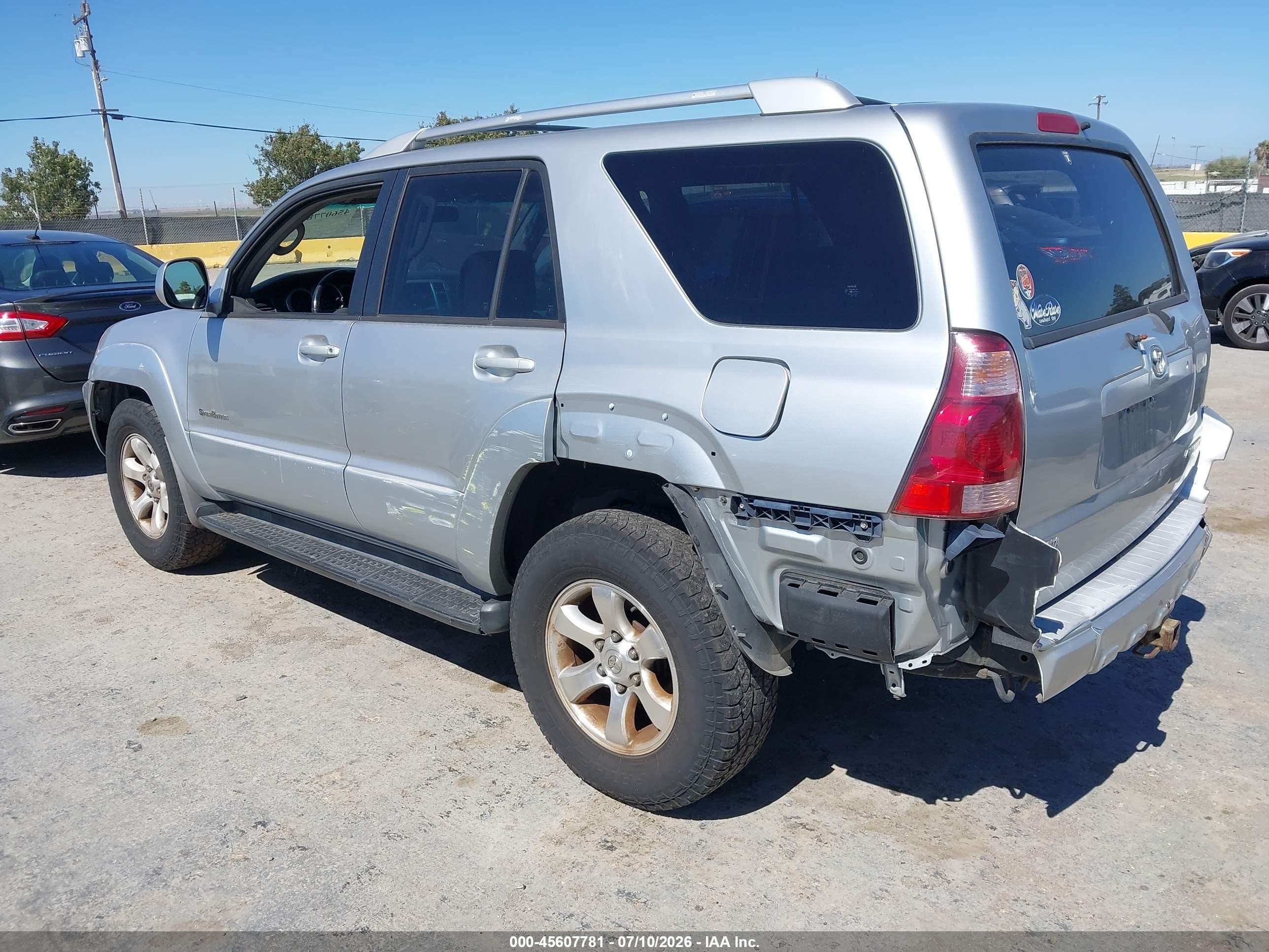 2005 Toyota 4runner Sr5 Sport V6 Серый vin: JTEZU14R850058533