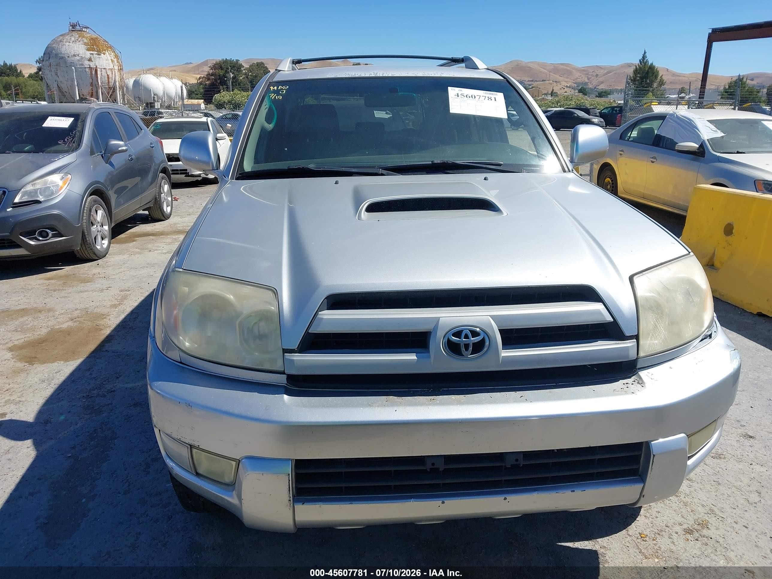2005 Toyota 4runner Sr5 Sport V6 Серый vin: JTEZU14R850058533
