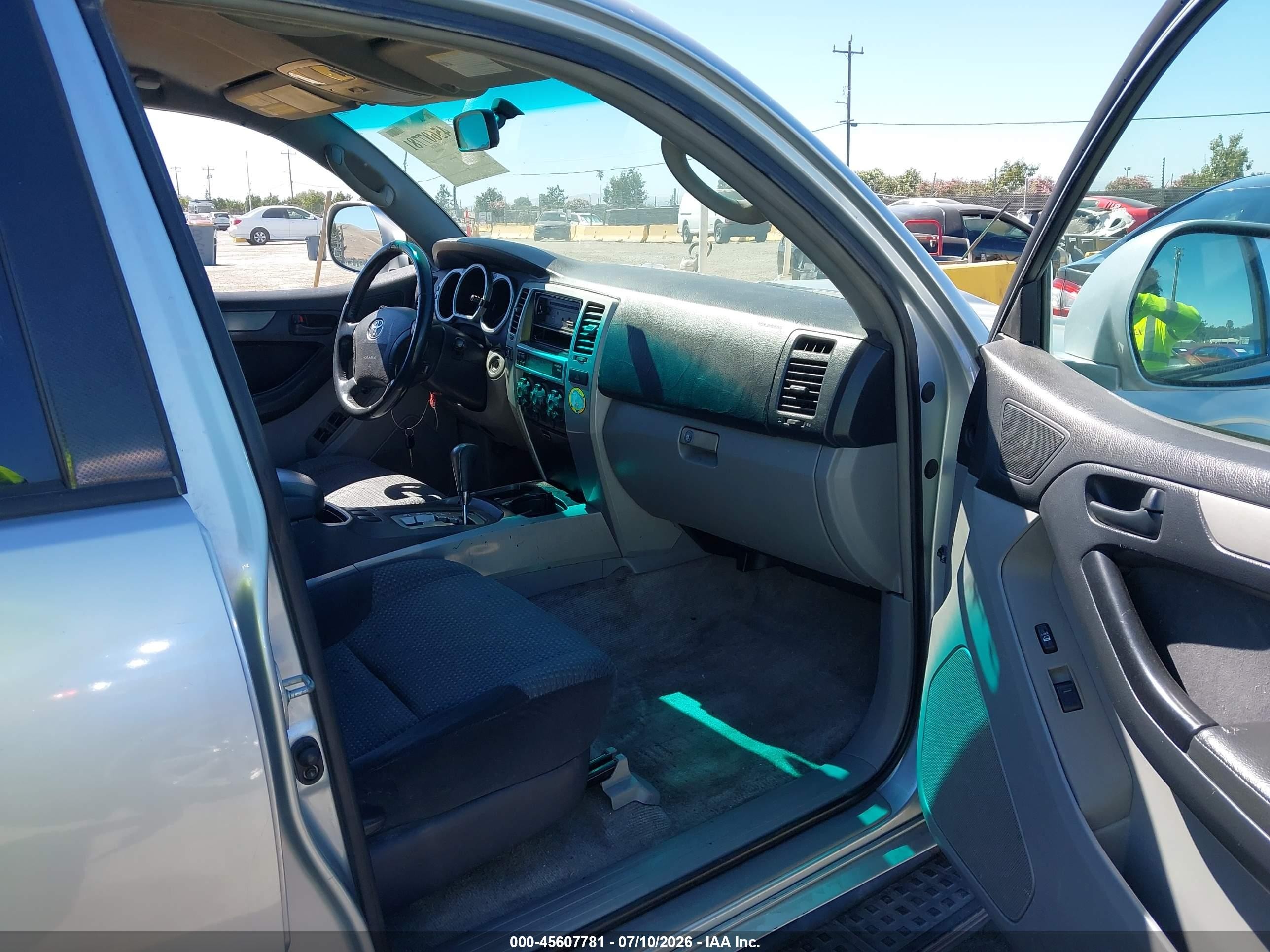 2005 Toyota 4runner Sr5 Sport V6 Серый vin: JTEZU14R850058533