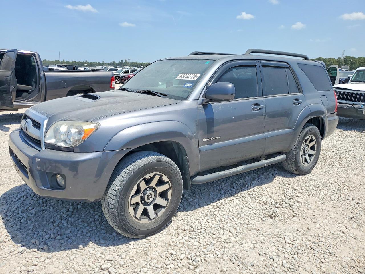 2006 Toyota 4runner Sport Edition Gray vin: JTEZU14R860070022