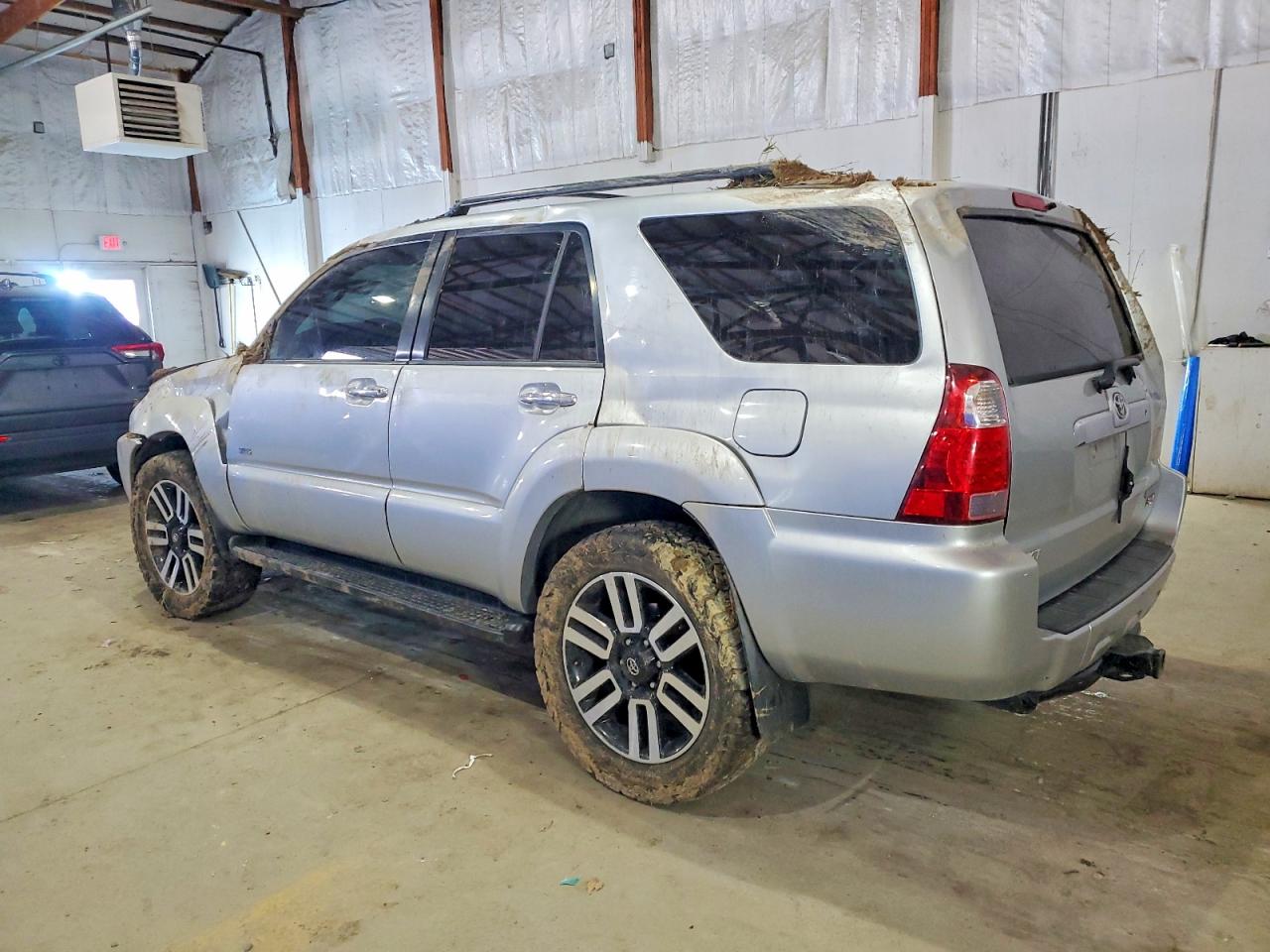 2007 Toyota 4runner Sr5 Silver vin: JTEZU14R870087632