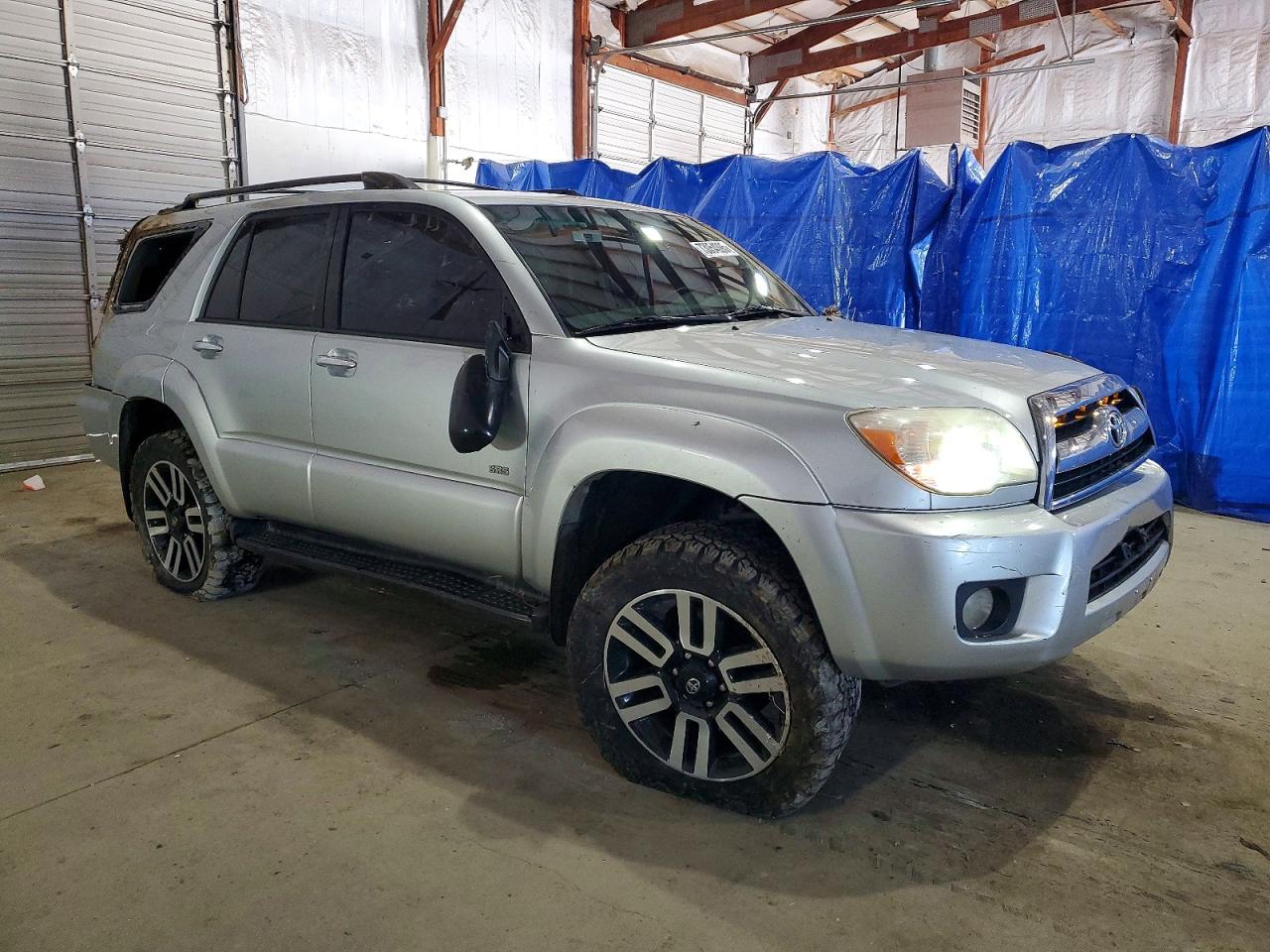 2007 Toyota 4runner Sr5 Silver vin: JTEZU14R870087632