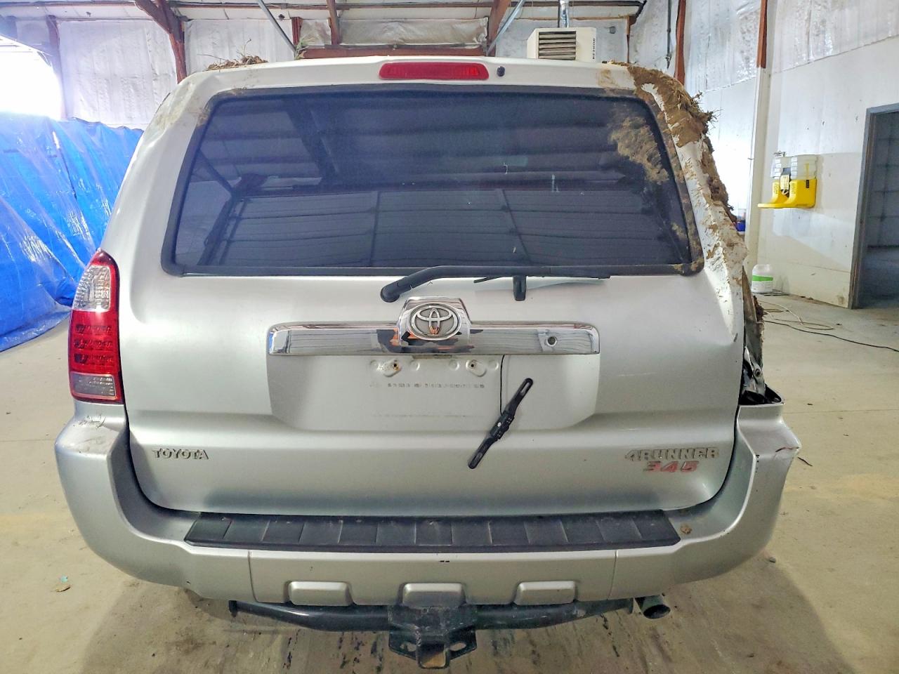 2007 Toyota 4runner Sr5 Silver vin: JTEZU14R870087632