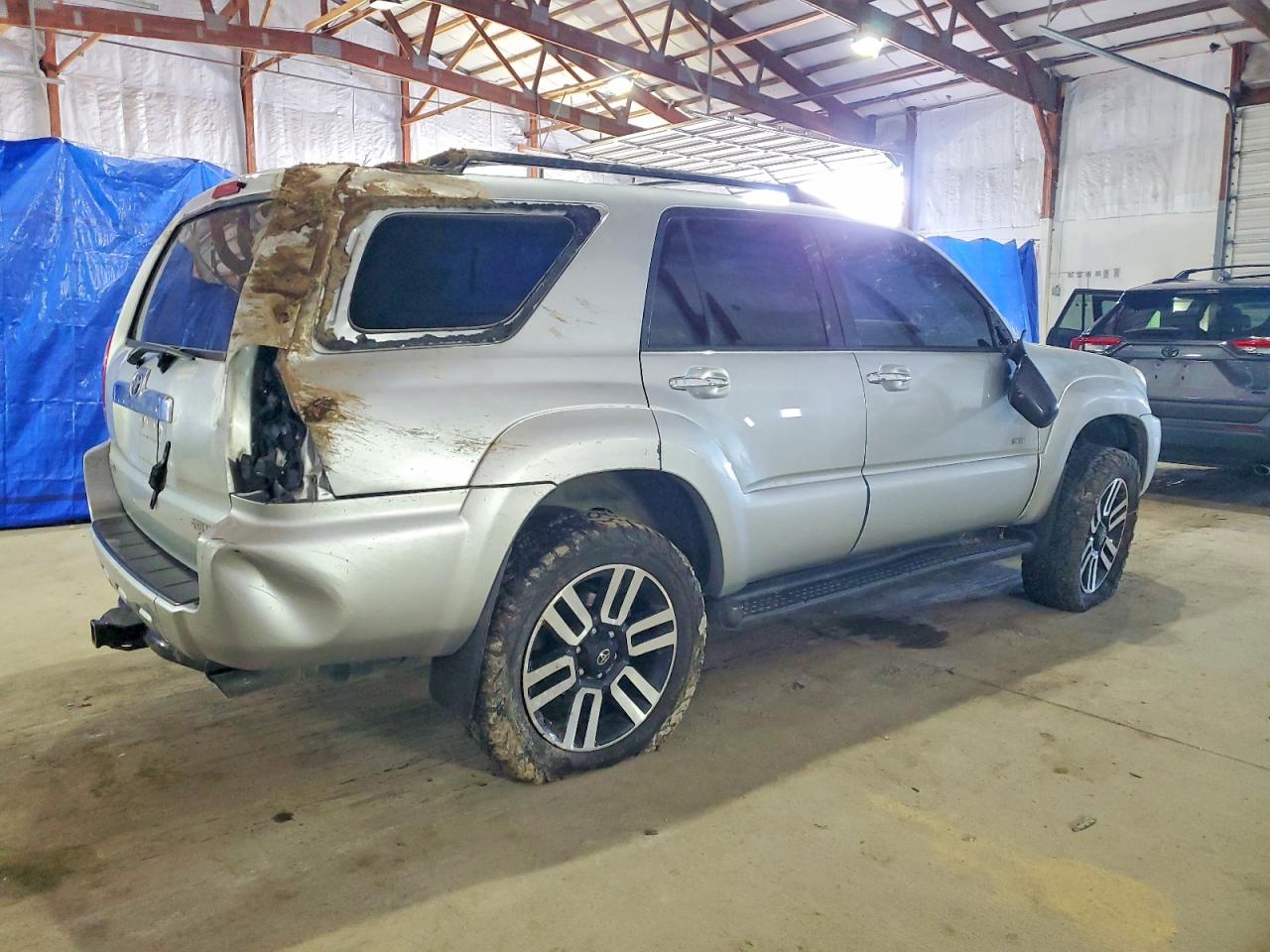 2007 Toyota 4runner Sr5 Silver vin: JTEZU14R870087632
