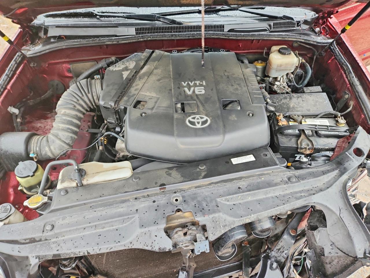 2007 Toyota 4runner Sr5 Темно-бордовый vin: JTEZU14R878073781