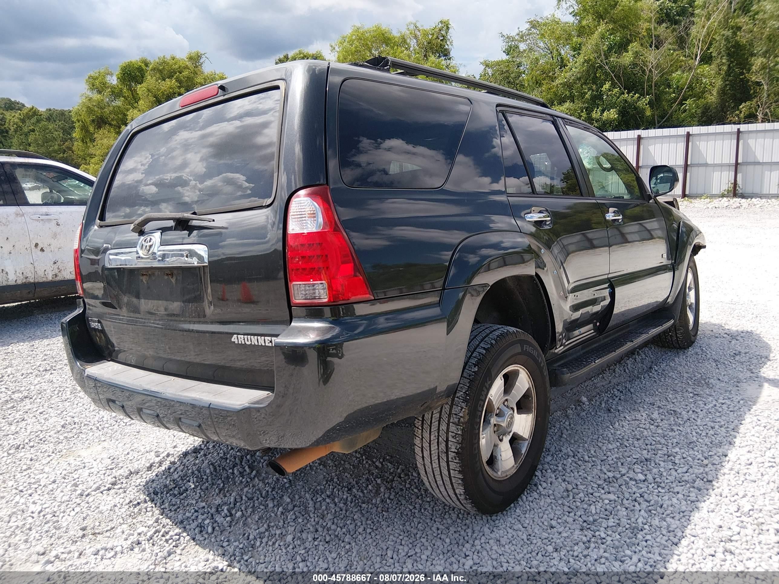 2007 Toyota 4runner Sr5 Серый vin: JTEZU14R878076003