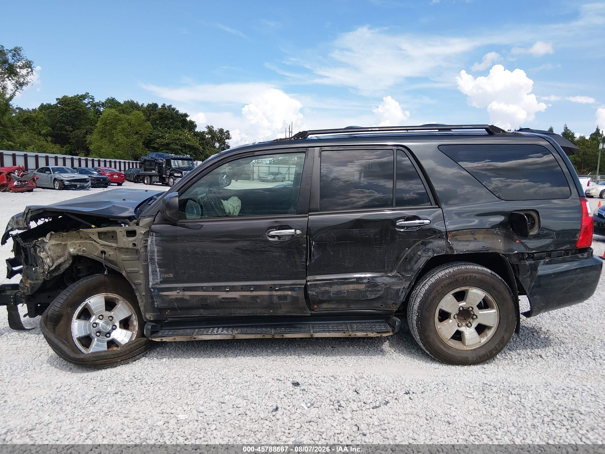 2007 Toyota 4runner Sr5 Серый vin: JTEZU14R878076003