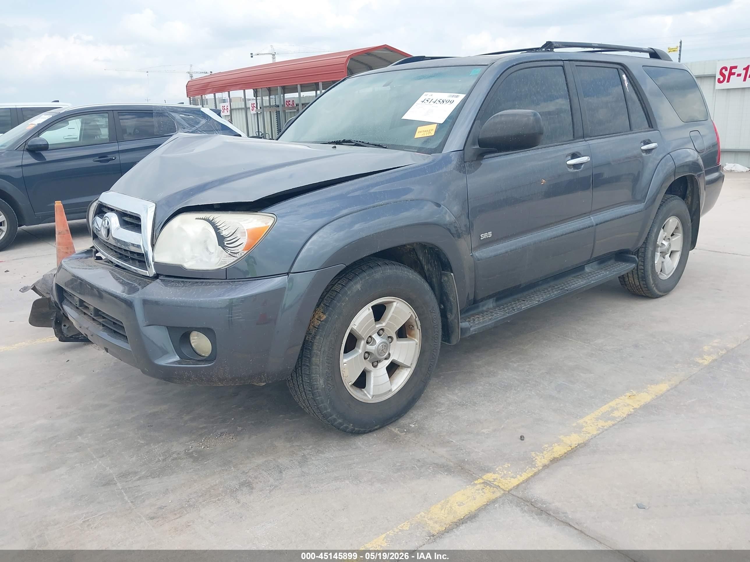 2008 Toyota 4runner Sr5 V6 Light Blue vin: JTEZU14R880098535