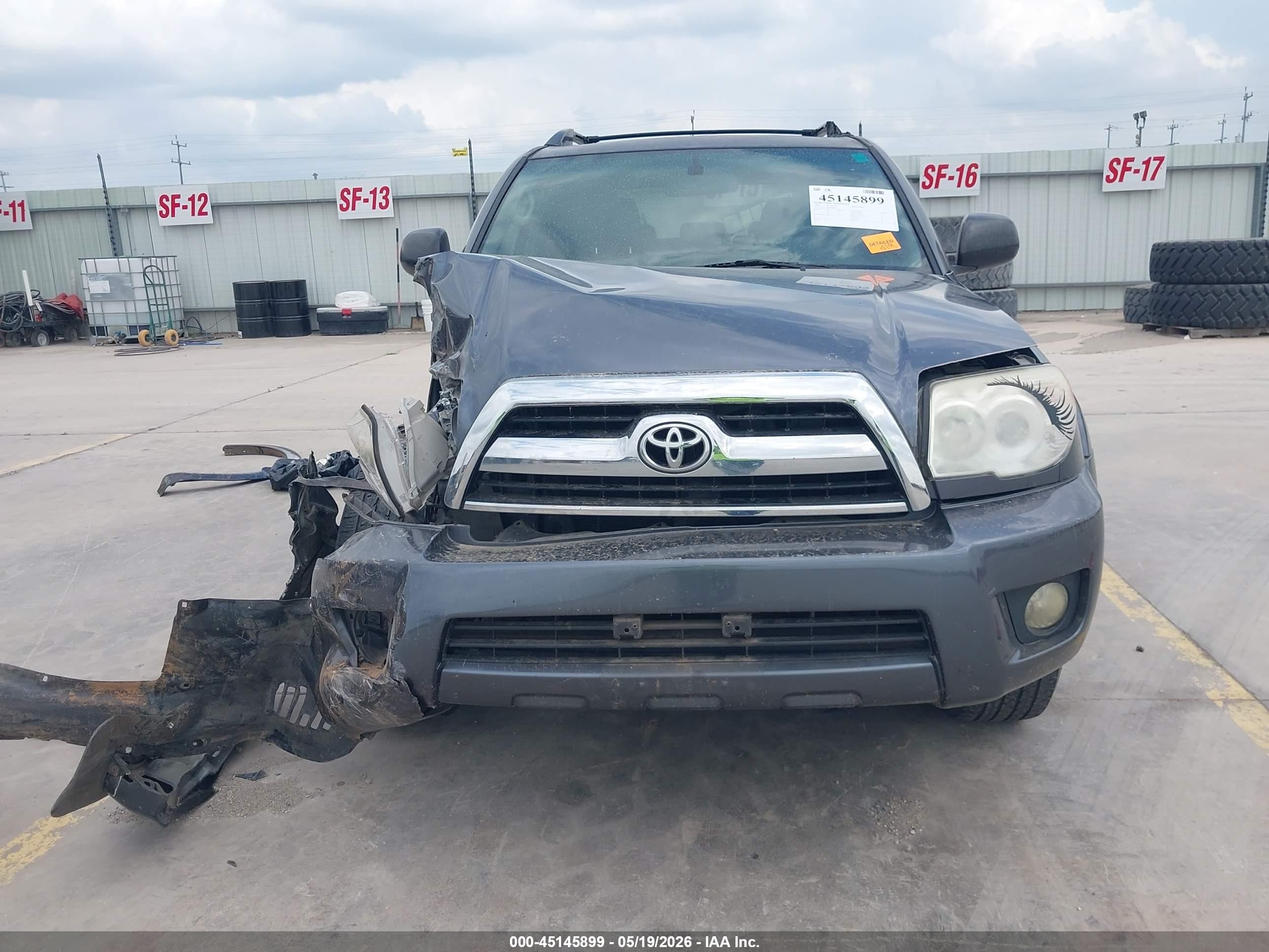 2008 Toyota 4runner Sr5 V6 Light Blue vin: JTEZU14R880098535