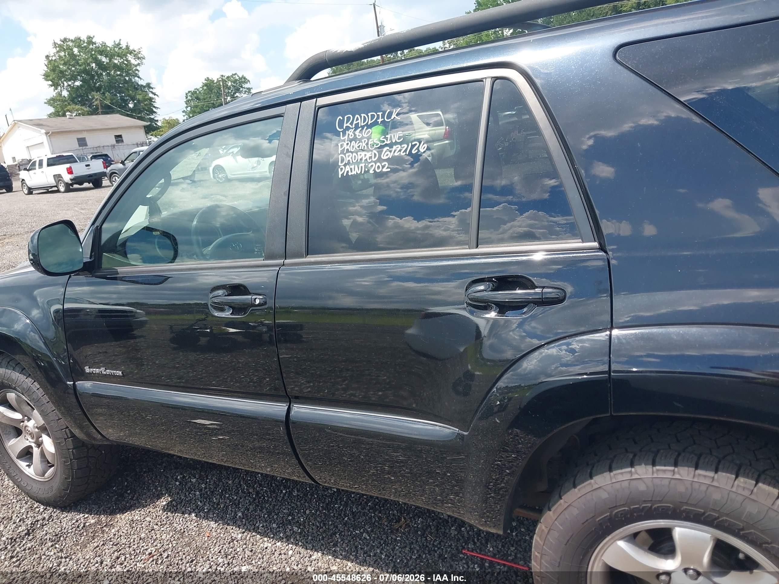 2008 Toyota 4runner Sport V6 Black vin: JTEZU14R88K006909