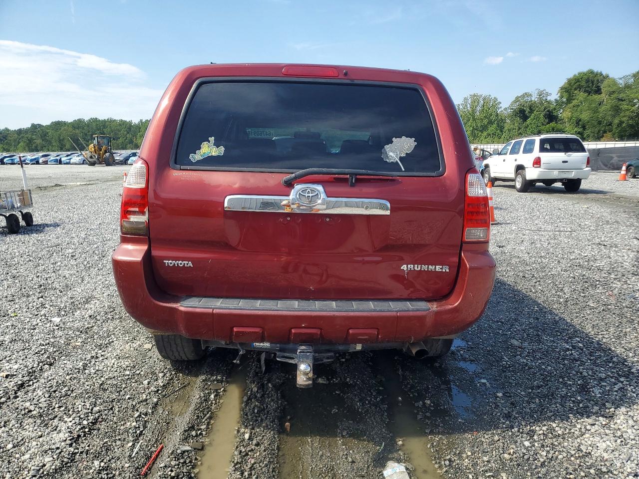 2008 Toyota 4runner Sr5 Красный vin: JTEZU14R88K007235