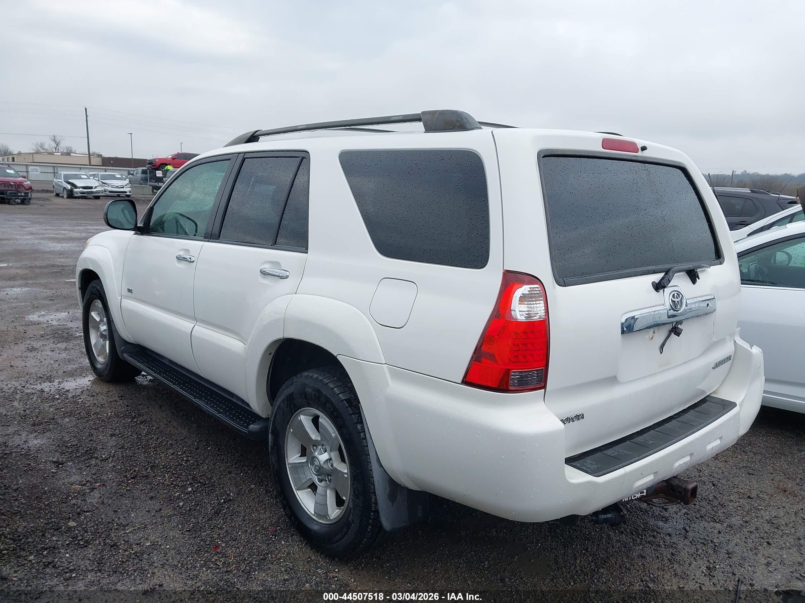 2009 Toyota 4runner Sr5 V6 White vin: JTEZU14R89K024344