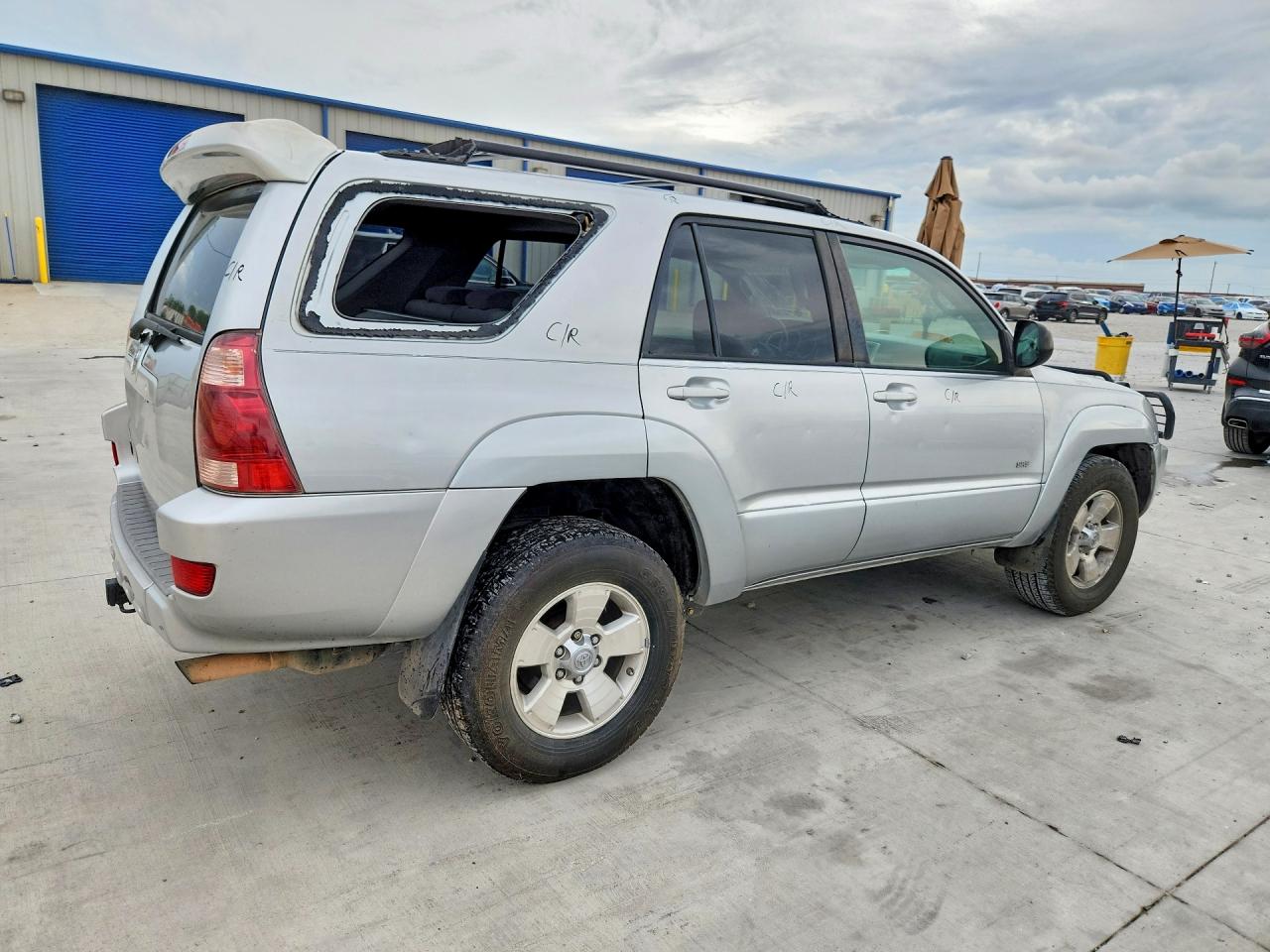 2005 Toyota 4runner Sr5 Silver vin: JTEZU14R950054362