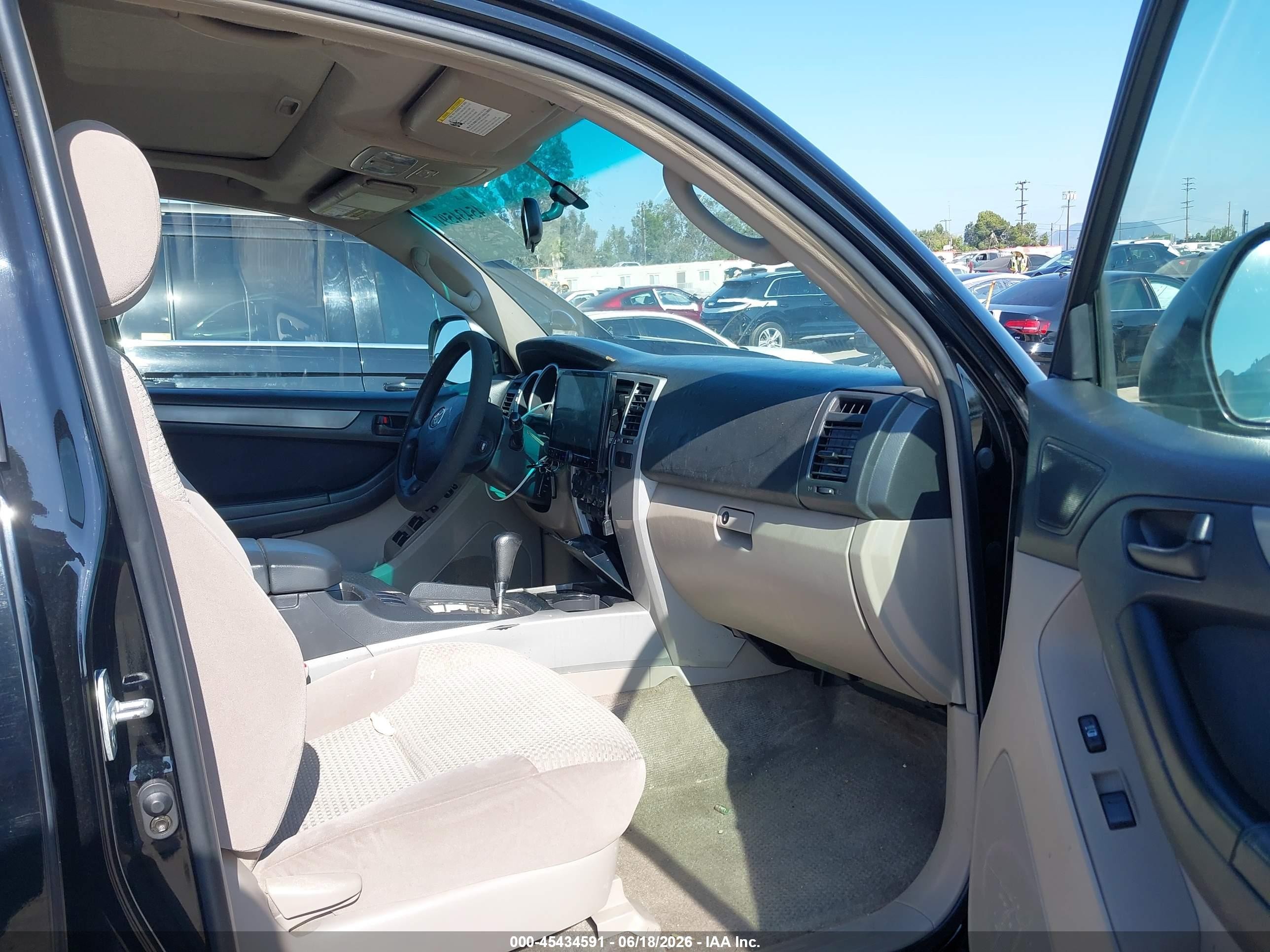 2005 Toyota 4runner Sr5 V6 Черный vin: JTEZU14R958029401