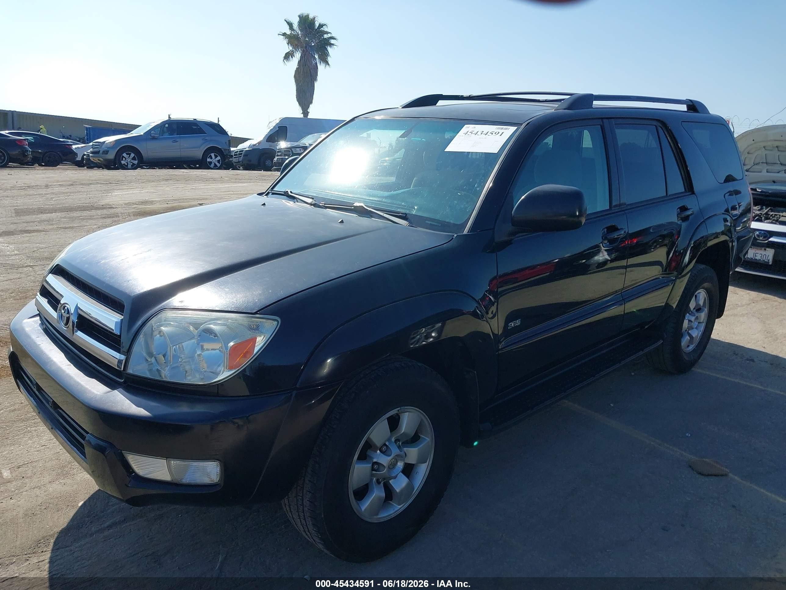2005 Toyota 4runner Sr5 V6 Черный vin: JTEZU14R958029401