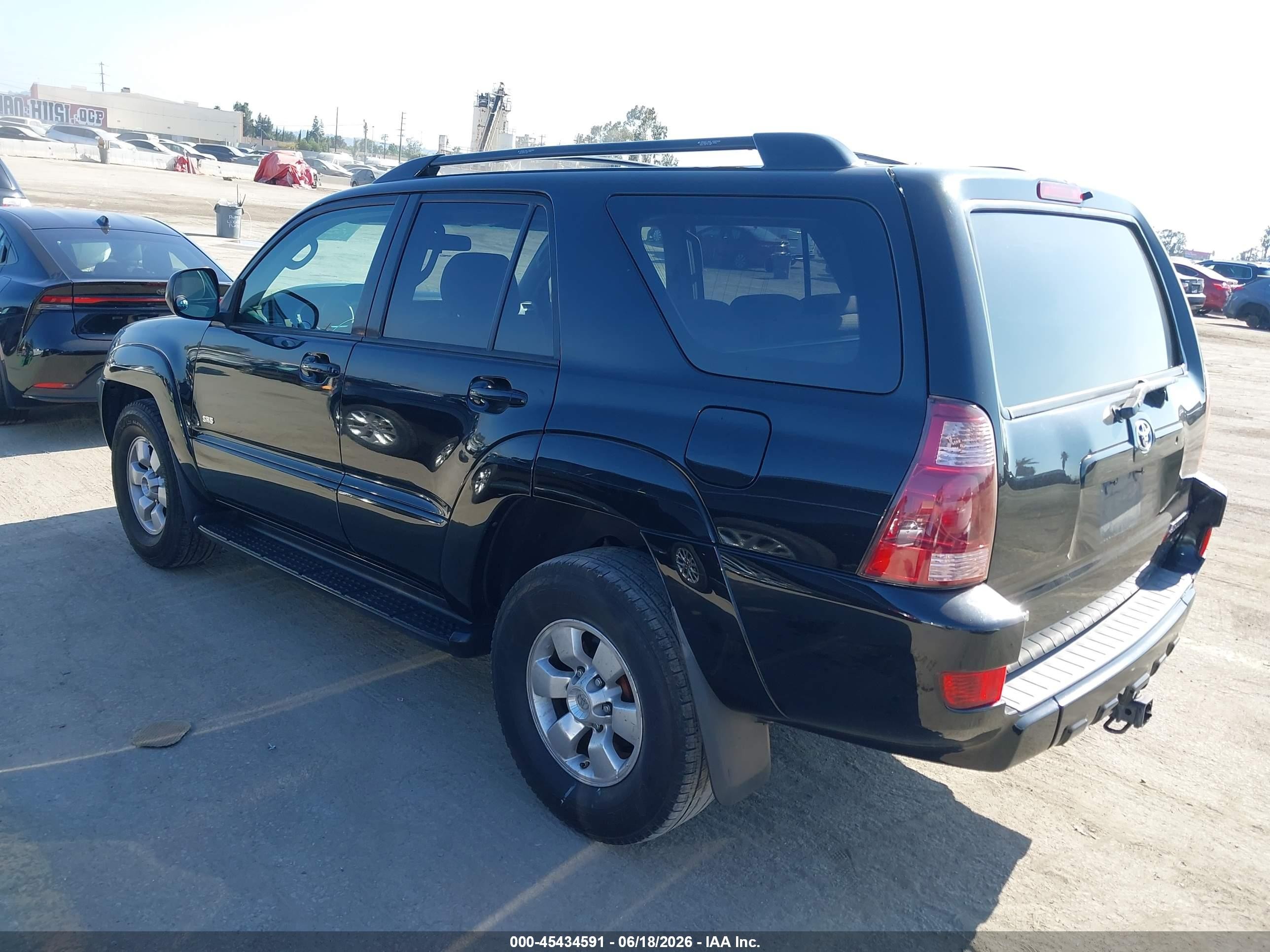 2005 Toyota 4runner Sr5 V6 Черный vin: JTEZU14R958029401