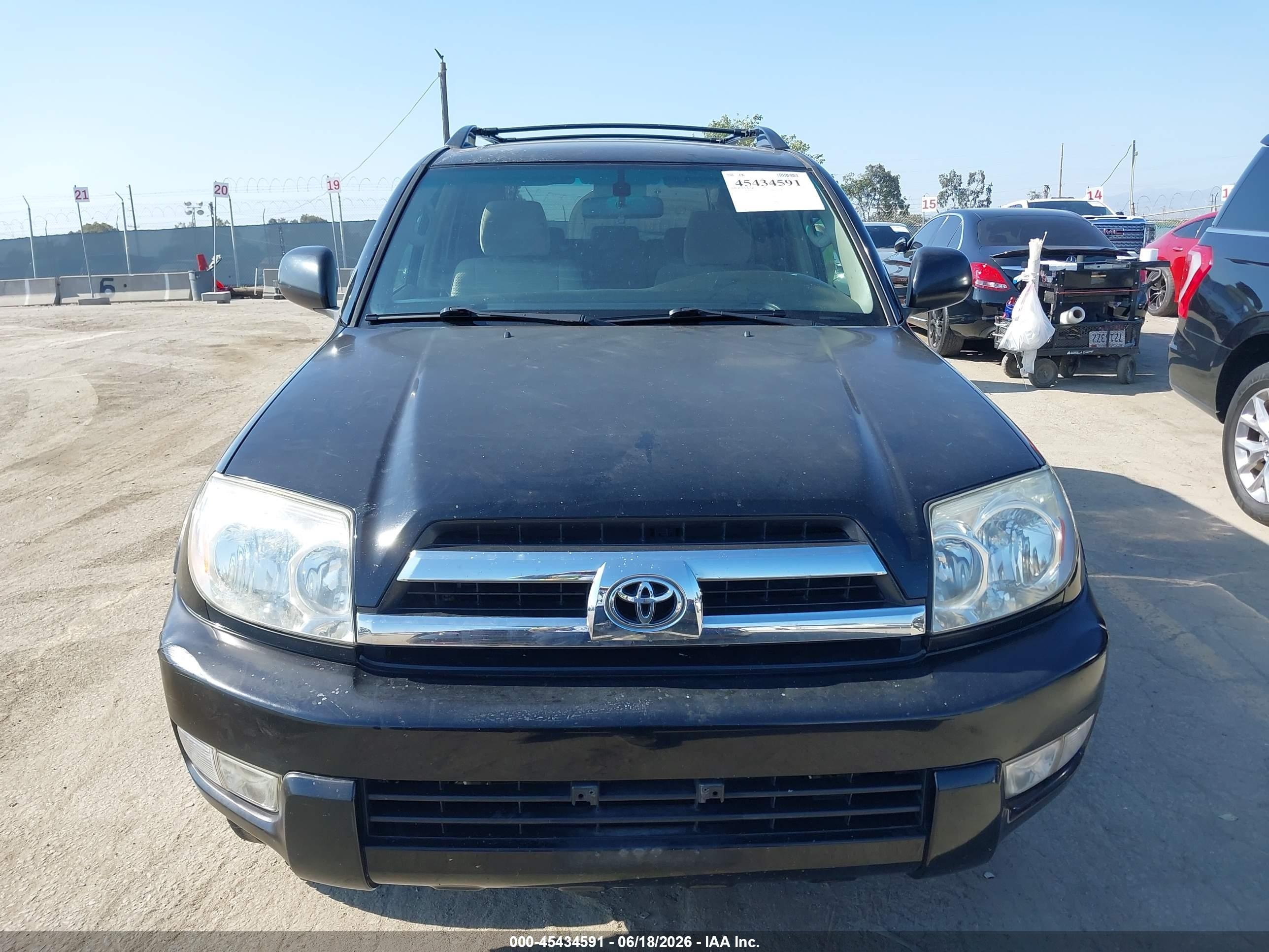 2005 Toyota 4runner Sr5 V6 Черный vin: JTEZU14R958029401