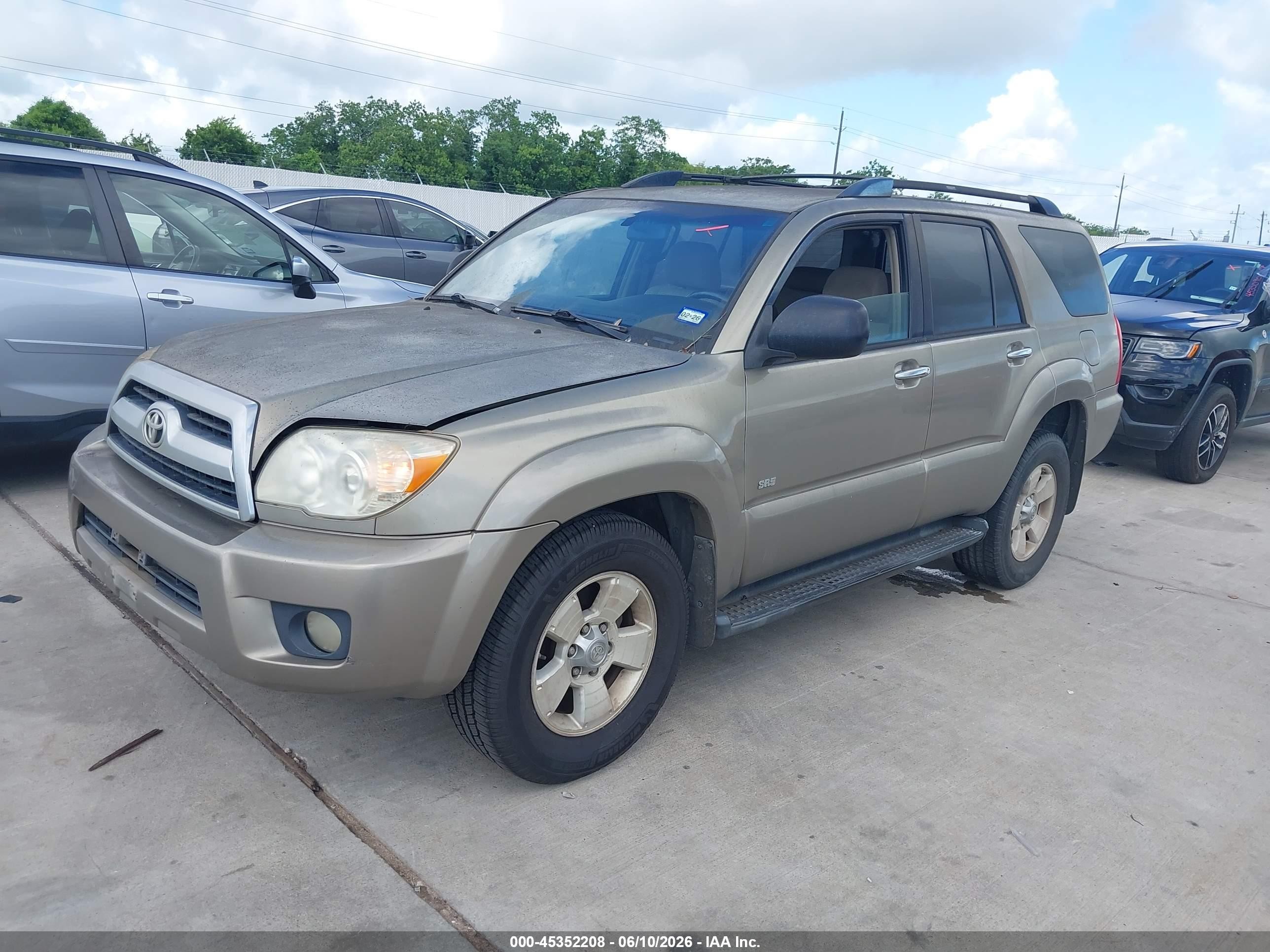 2006 Toyota 4runner Sr5 V6 Золотой vin: JTEZU14R968046975