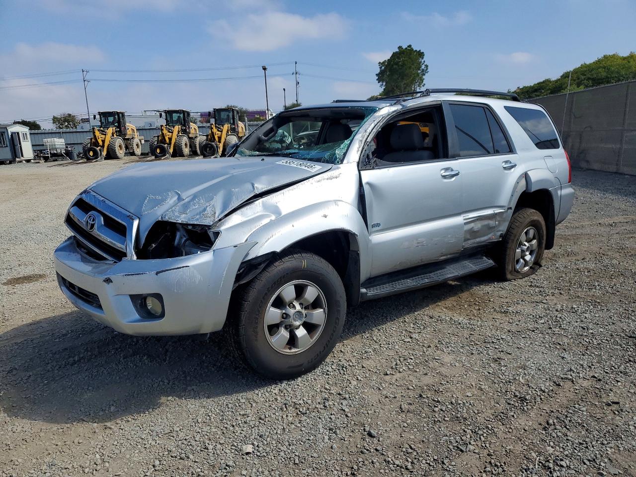 2007 Toyota 4runner Sr5 Silver vin: JTEZU14R970085551