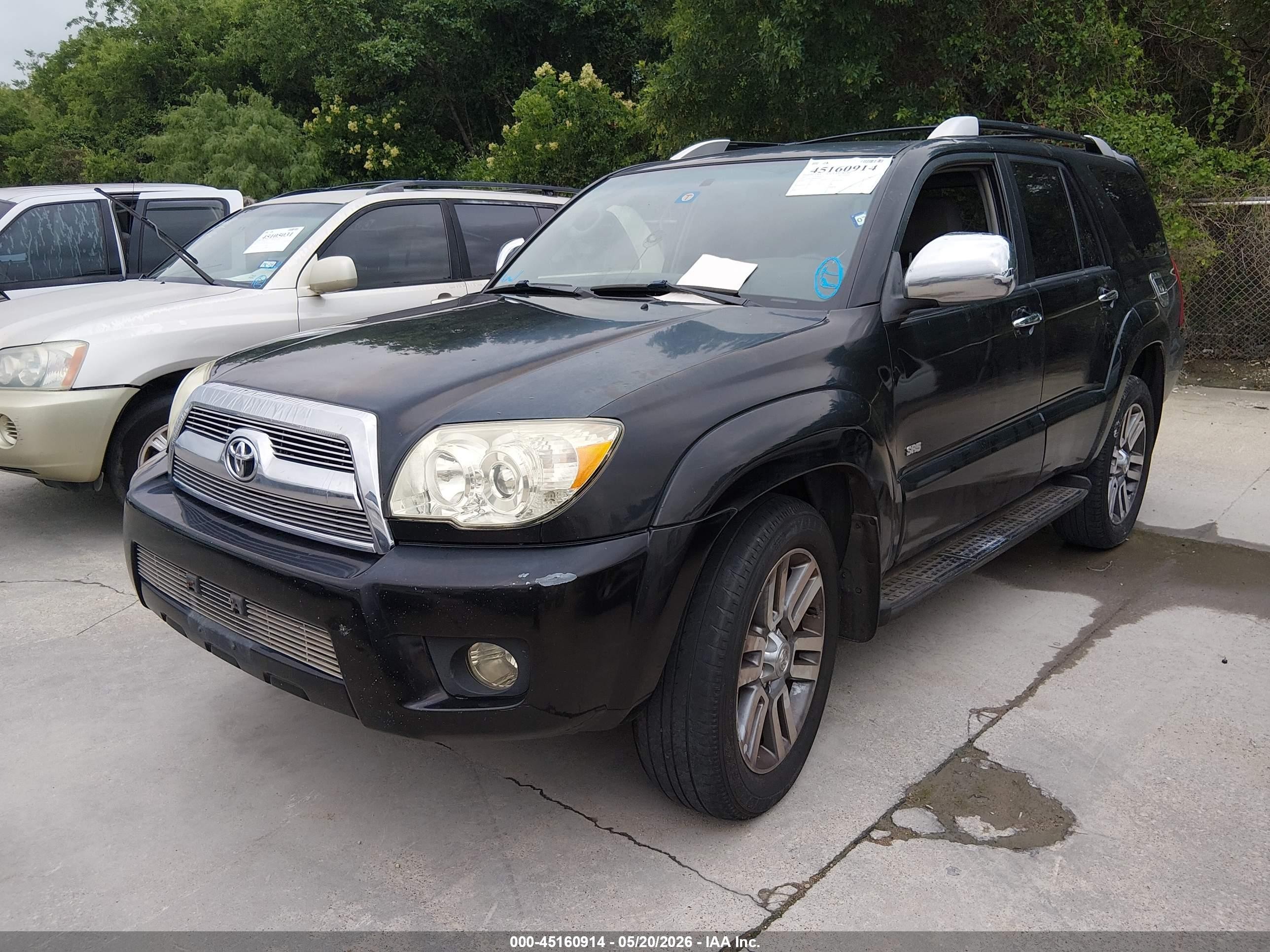 2007 Toyota 4runner Sr5 V6 Black vin: JTEZU14R970090765