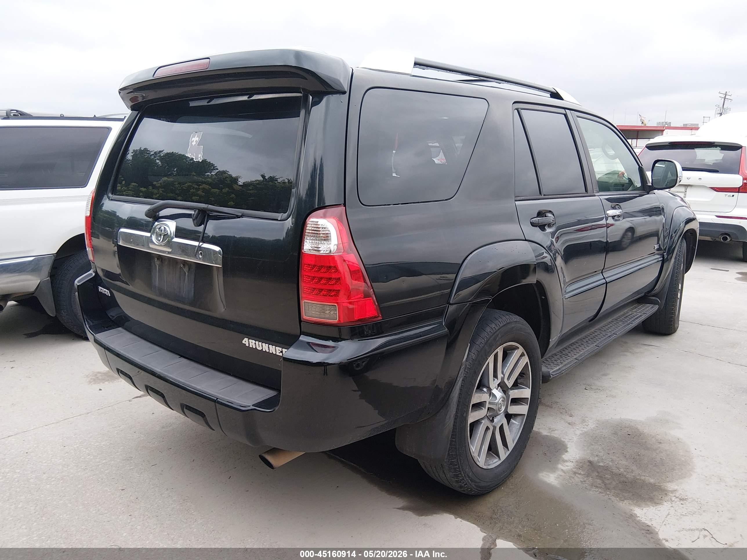 2007 Toyota 4runner Sr5 V6 Black vin: JTEZU14R970090765