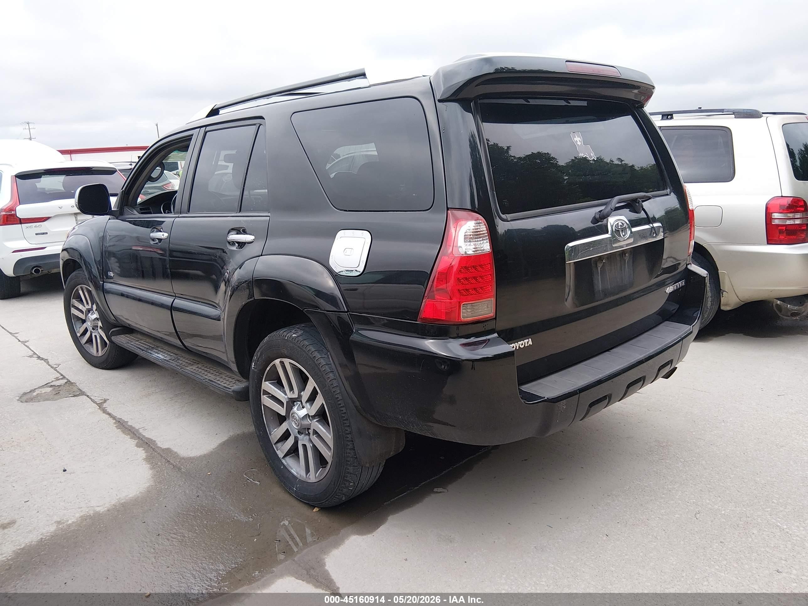 2007 Toyota 4runner Sr5 V6 Black vin: JTEZU14R970090765