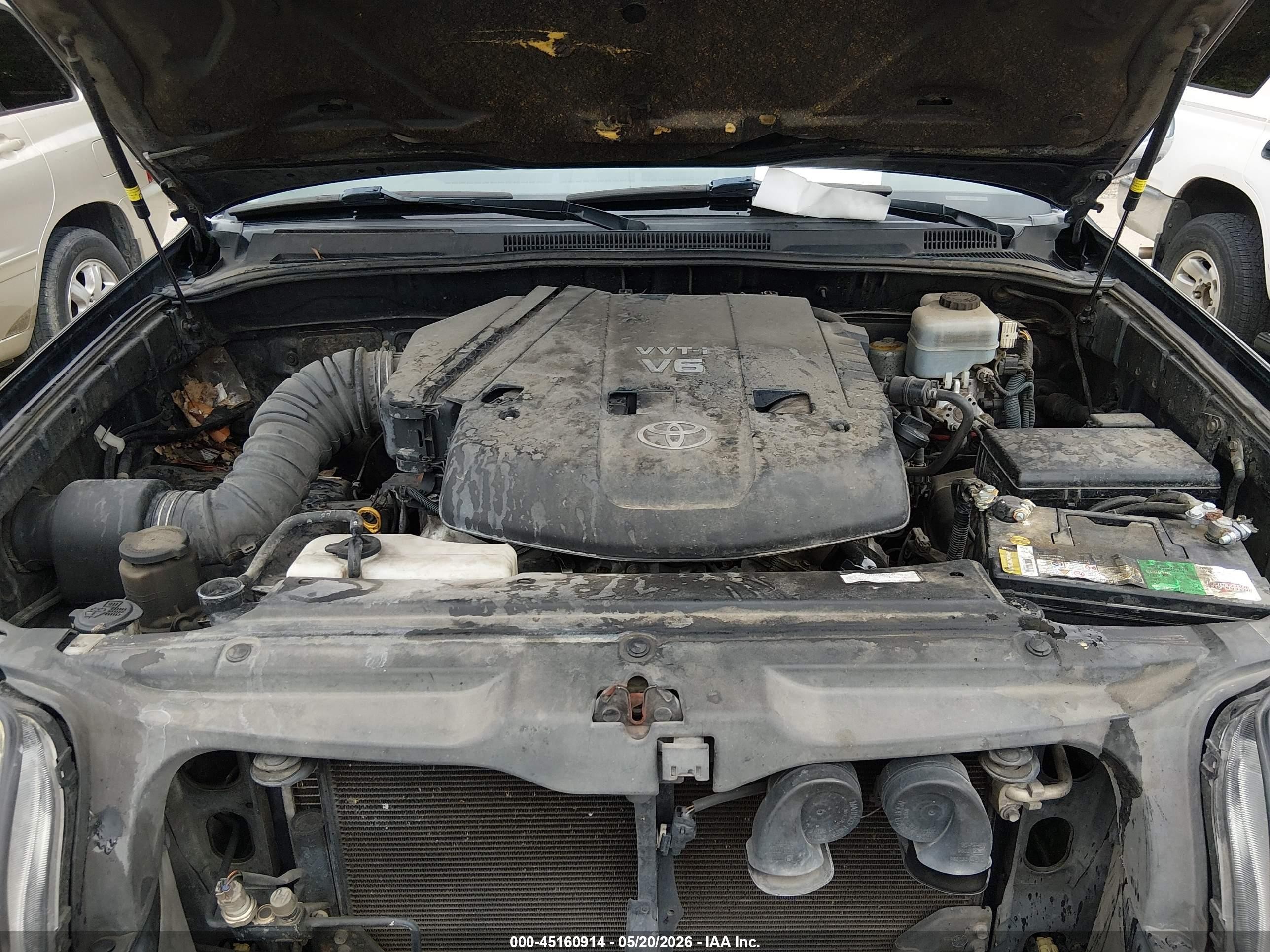2007 Toyota 4runner Sr5 V6 Black vin: JTEZU14R970090765
