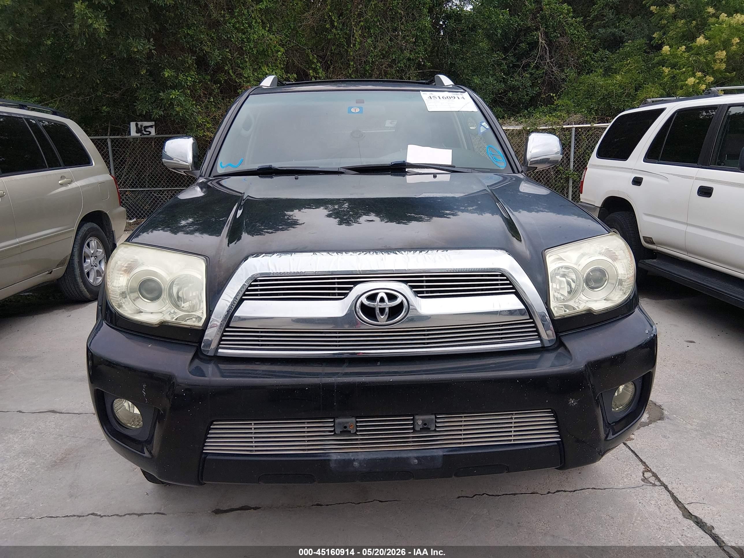 2007 Toyota 4runner Sr5 V6 Black vin: JTEZU14R970090765