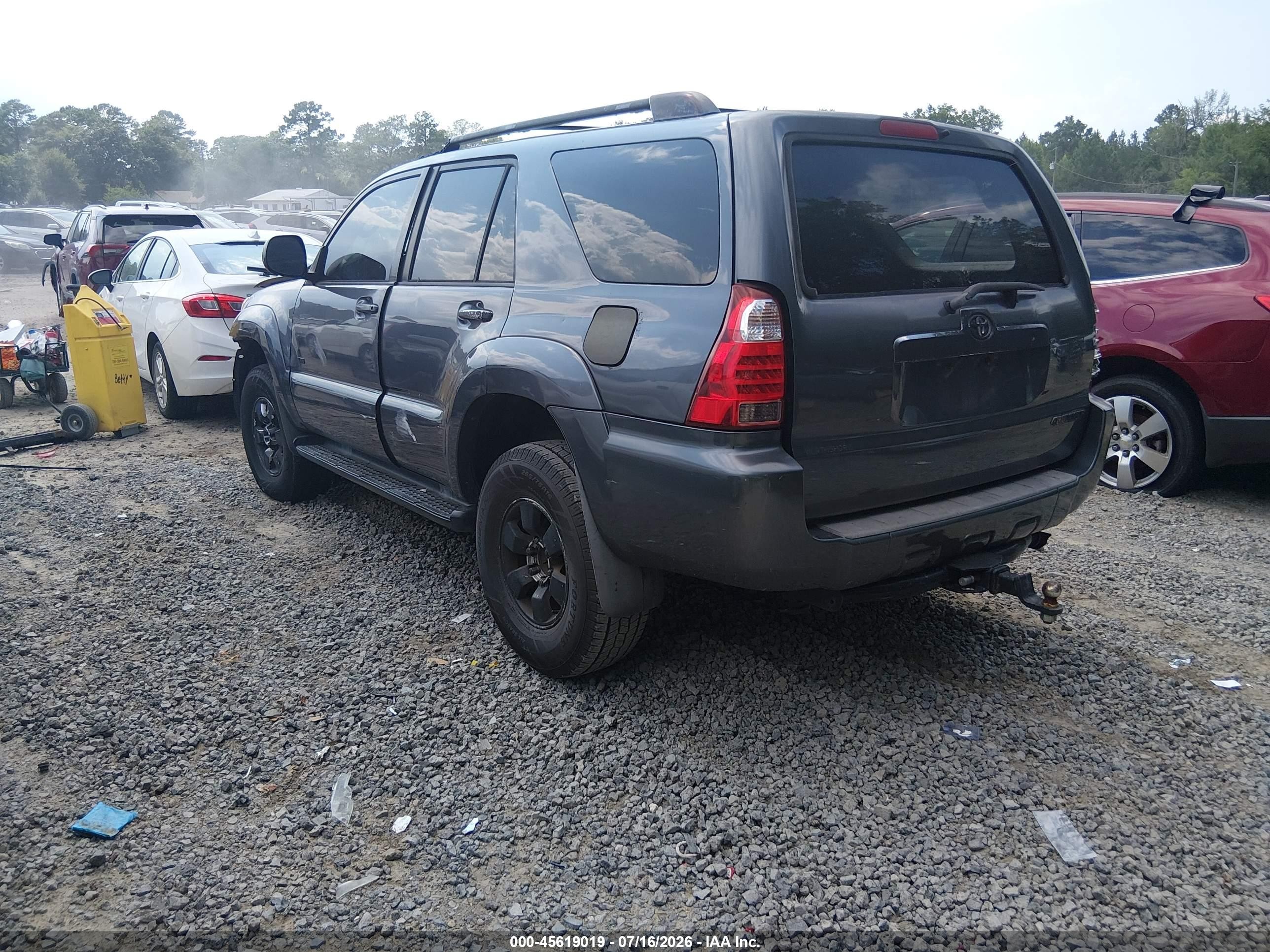 2007 Toyota 4runner Sr5 Черный vin: JTEZU14R970097215