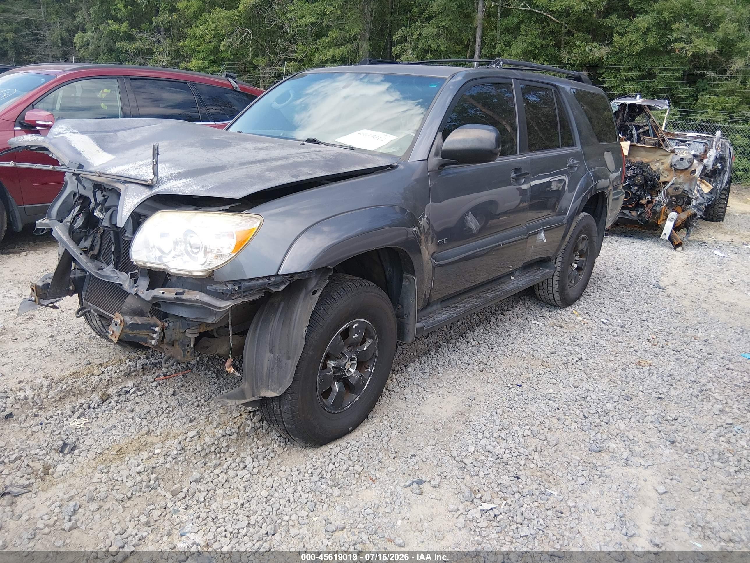 2007 Toyota 4runner Sr5 Черный vin: JTEZU14R970097215