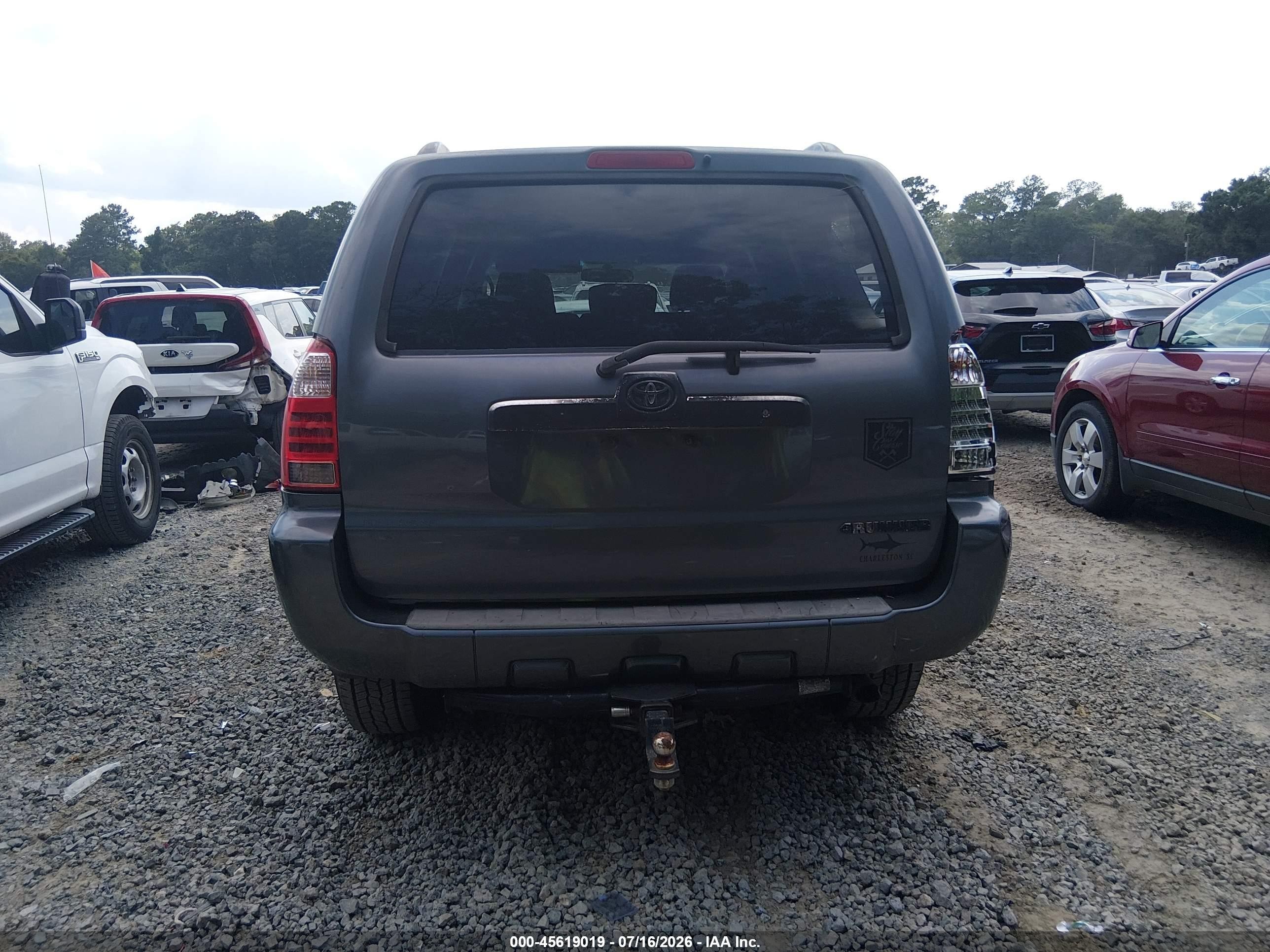 2007 Toyota 4runner Sr5 Черный vin: JTEZU14R970097215