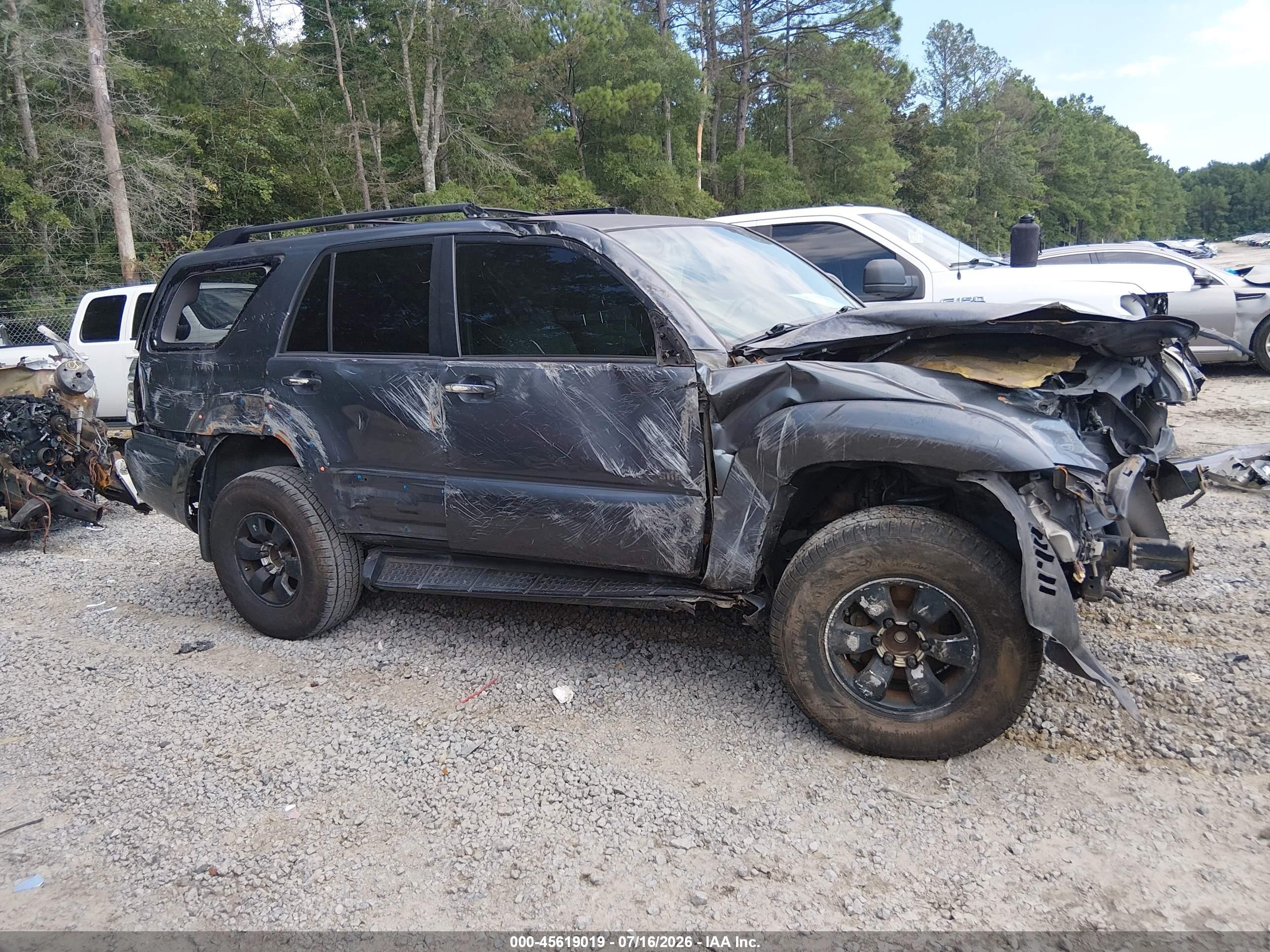 2007 Toyota 4runner Sr5 Черный vin: JTEZU14R970097215